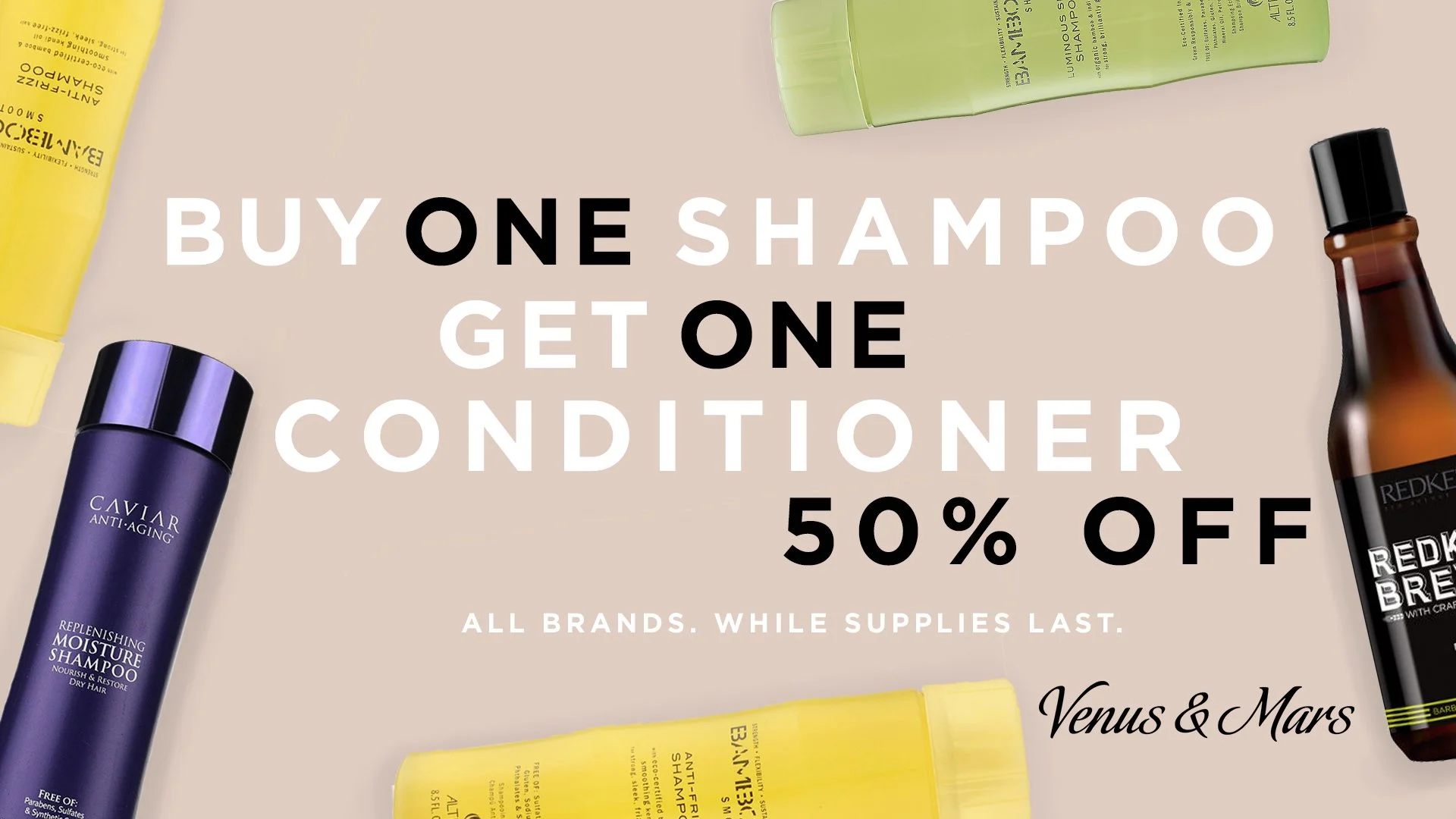 Brand Design - Venus & Mars Salon