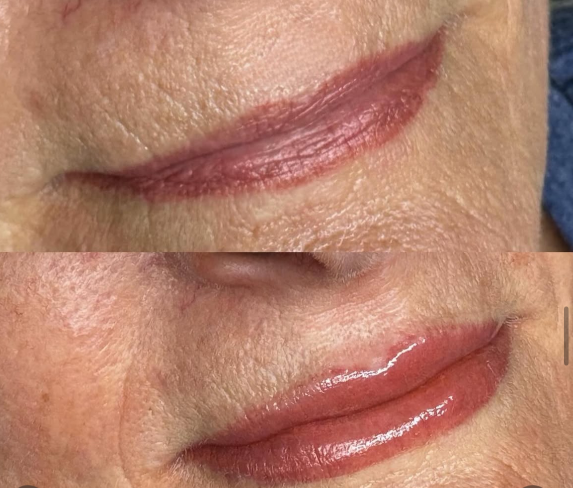 lip blushing
