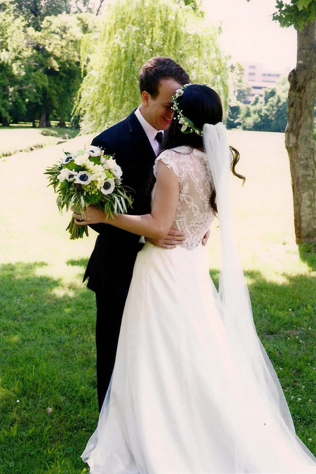 Our bride in a Traditional Bridal gowns