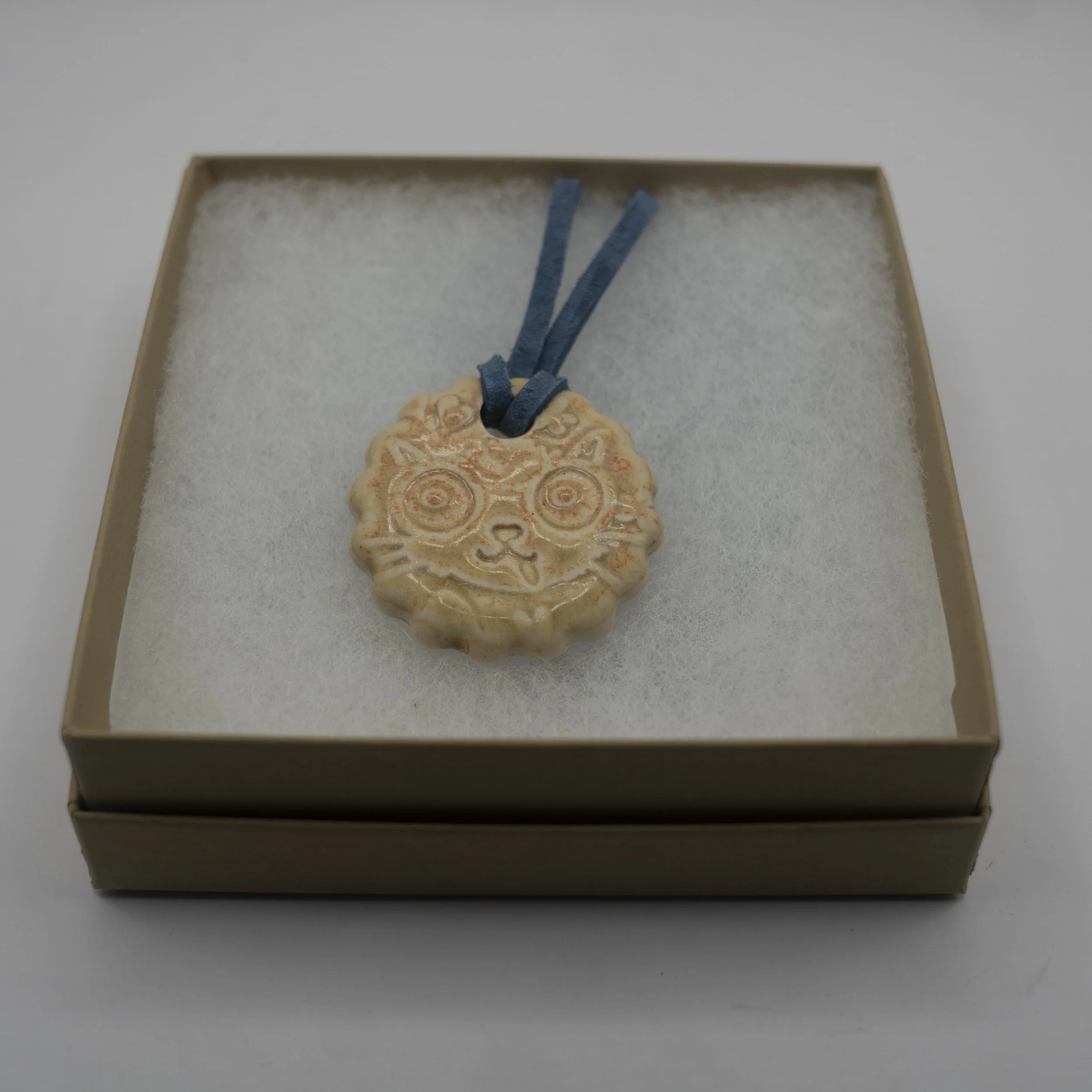 Cat Attitude Pendant: Friendly, Smug, Scared, Mad & Silly