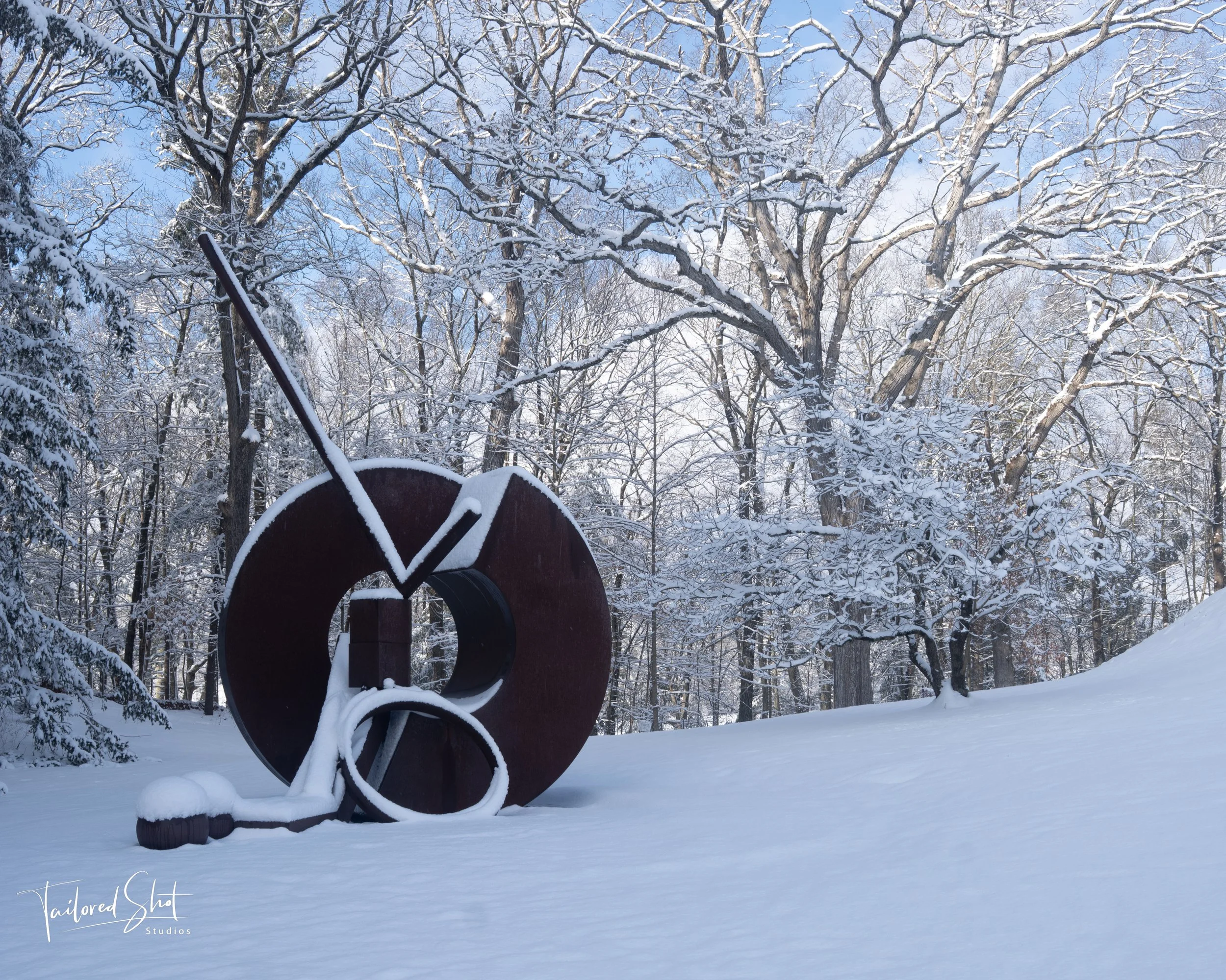 Geometric Stillness: Wheelhouse