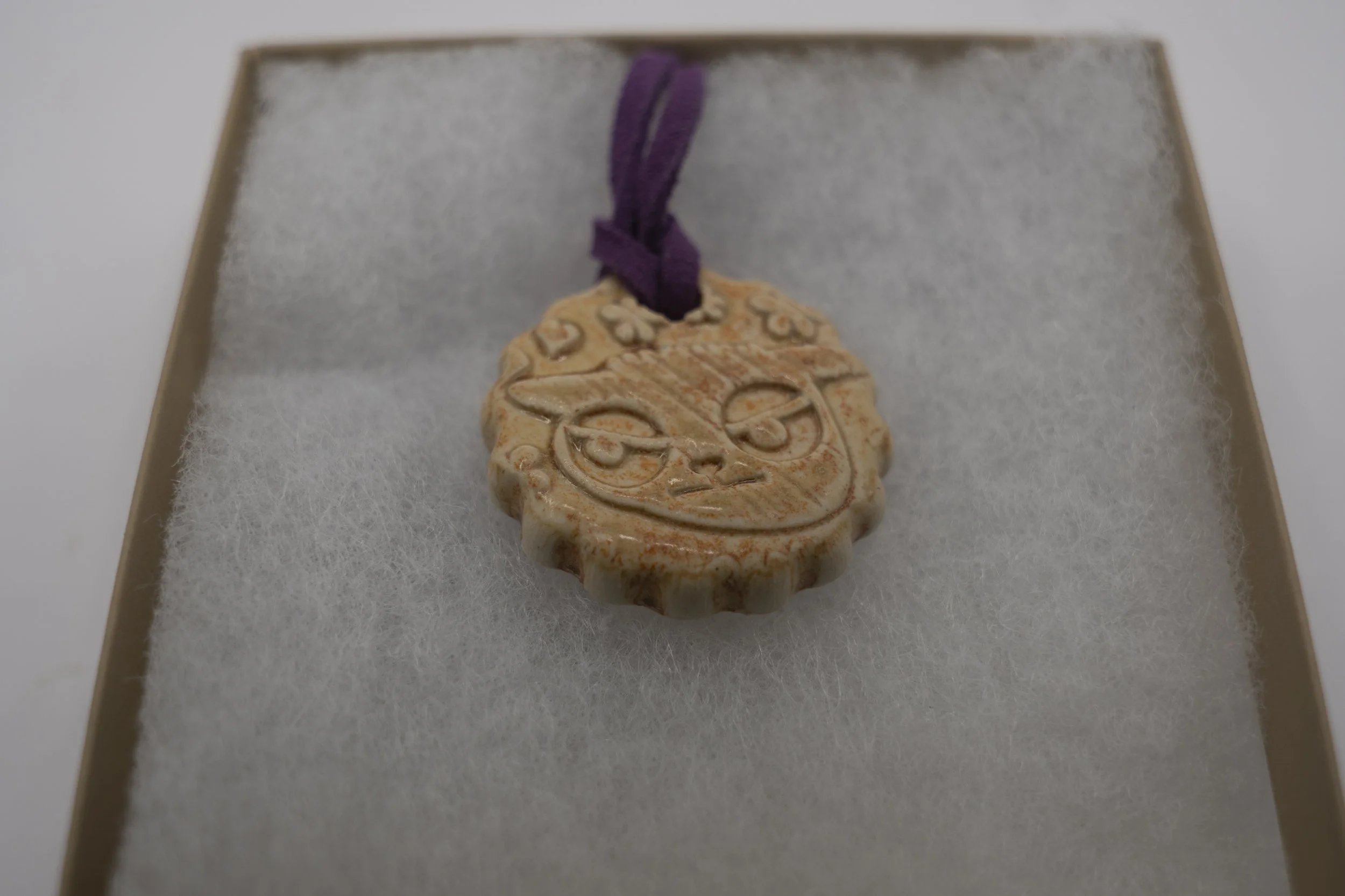 Cat Attitude Pendant: Friendly, Smug, Scared, Mad & Silly