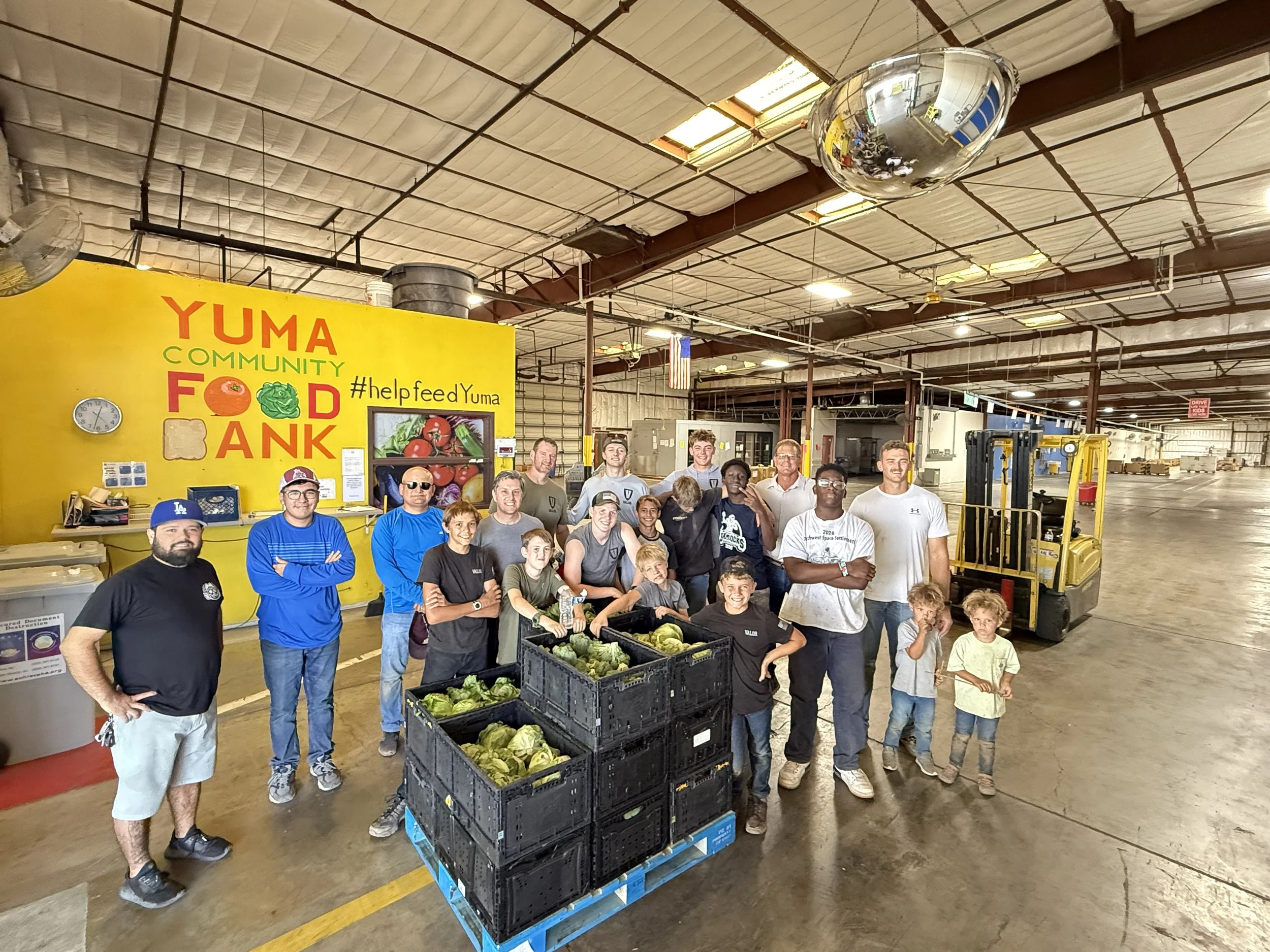 Valor Gleaning at Dunn Farms