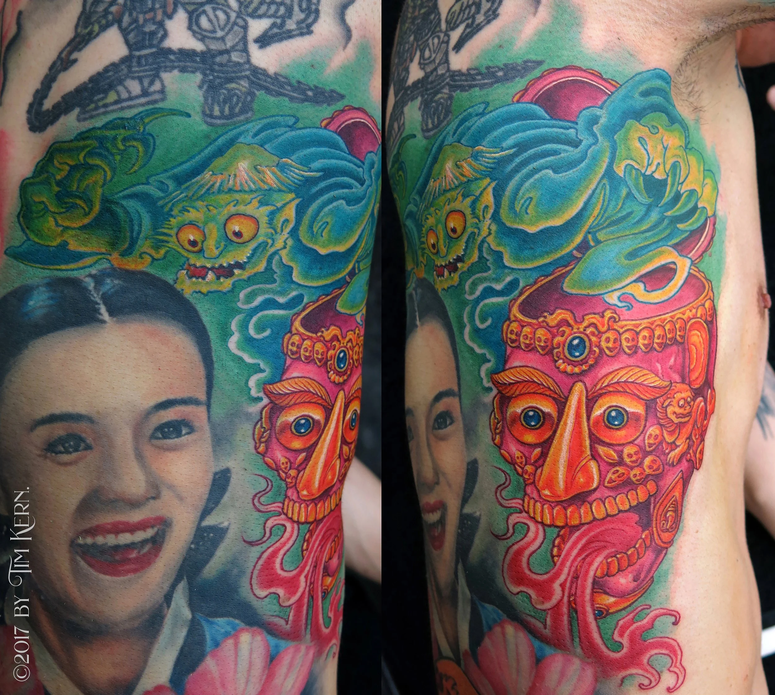 Pink-Kapala-Skull-Japanese-Ghost-Rib-Panel-Tattoo.jpg