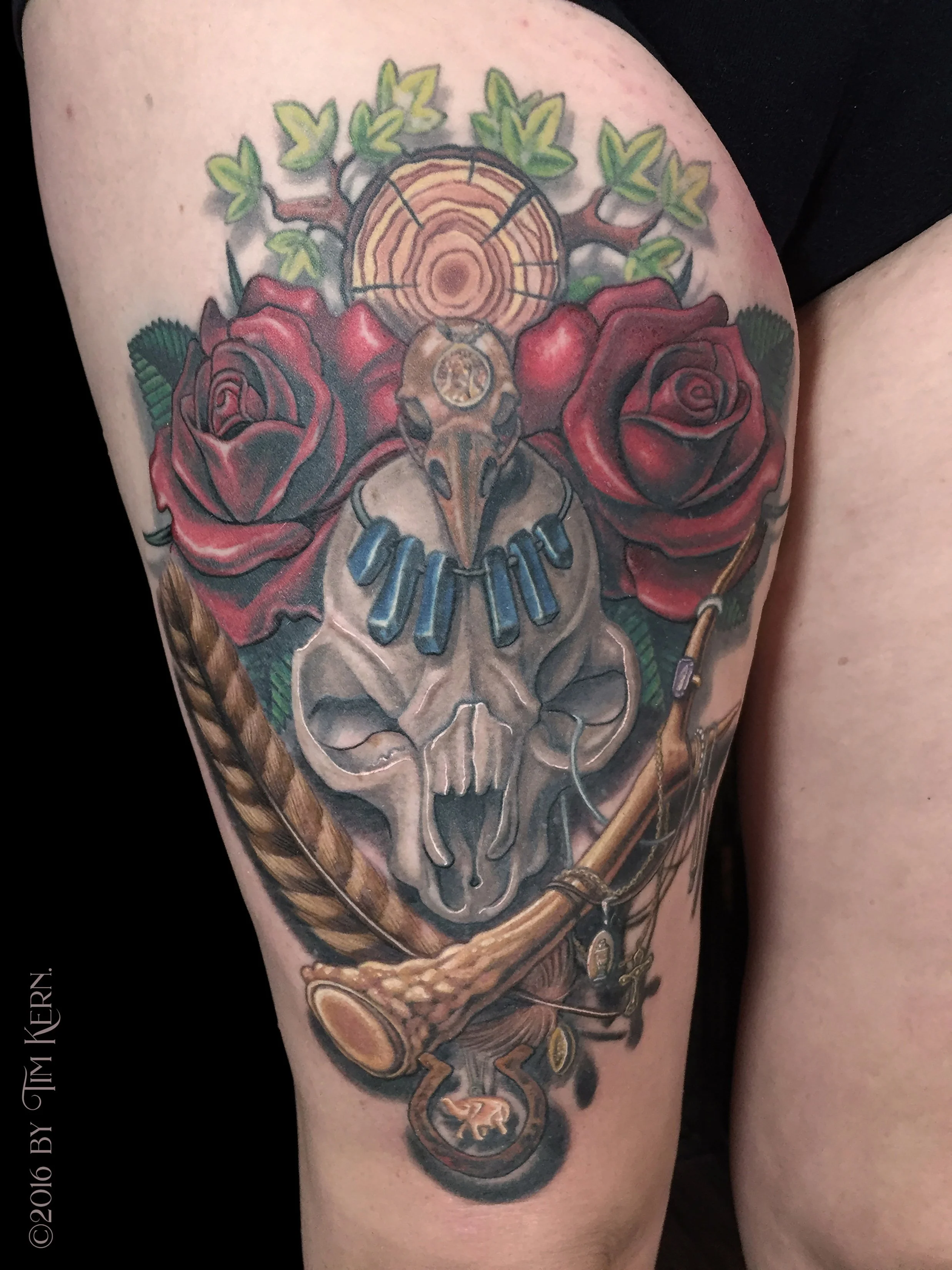 Crow-Cat-Skull-Totem-Rose-Memorial-Tattoo.jpg