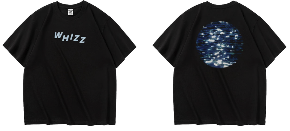 WHIZZ "Sparkle Blue" / "Blue Hours" T-Shirt