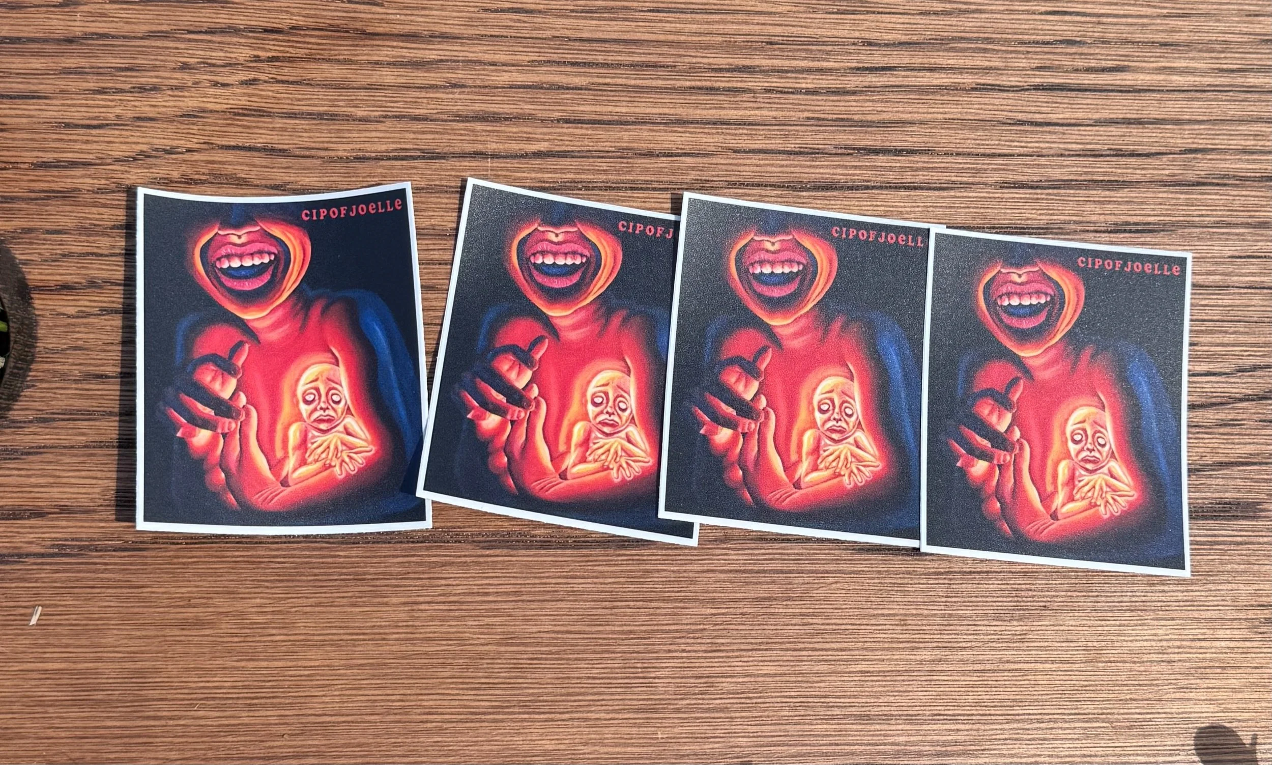 Don't steal my light STICKER — Cip of Joelle