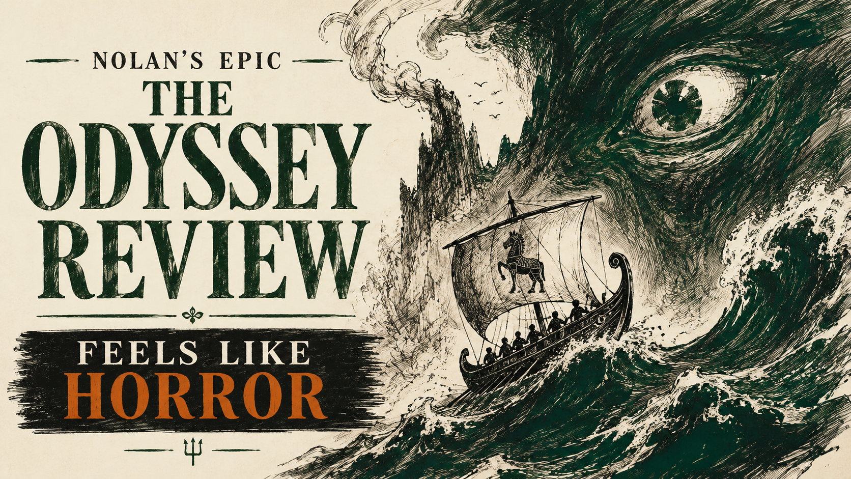 The Odyssey Review: Nolan’s Epic Feels Like Horror