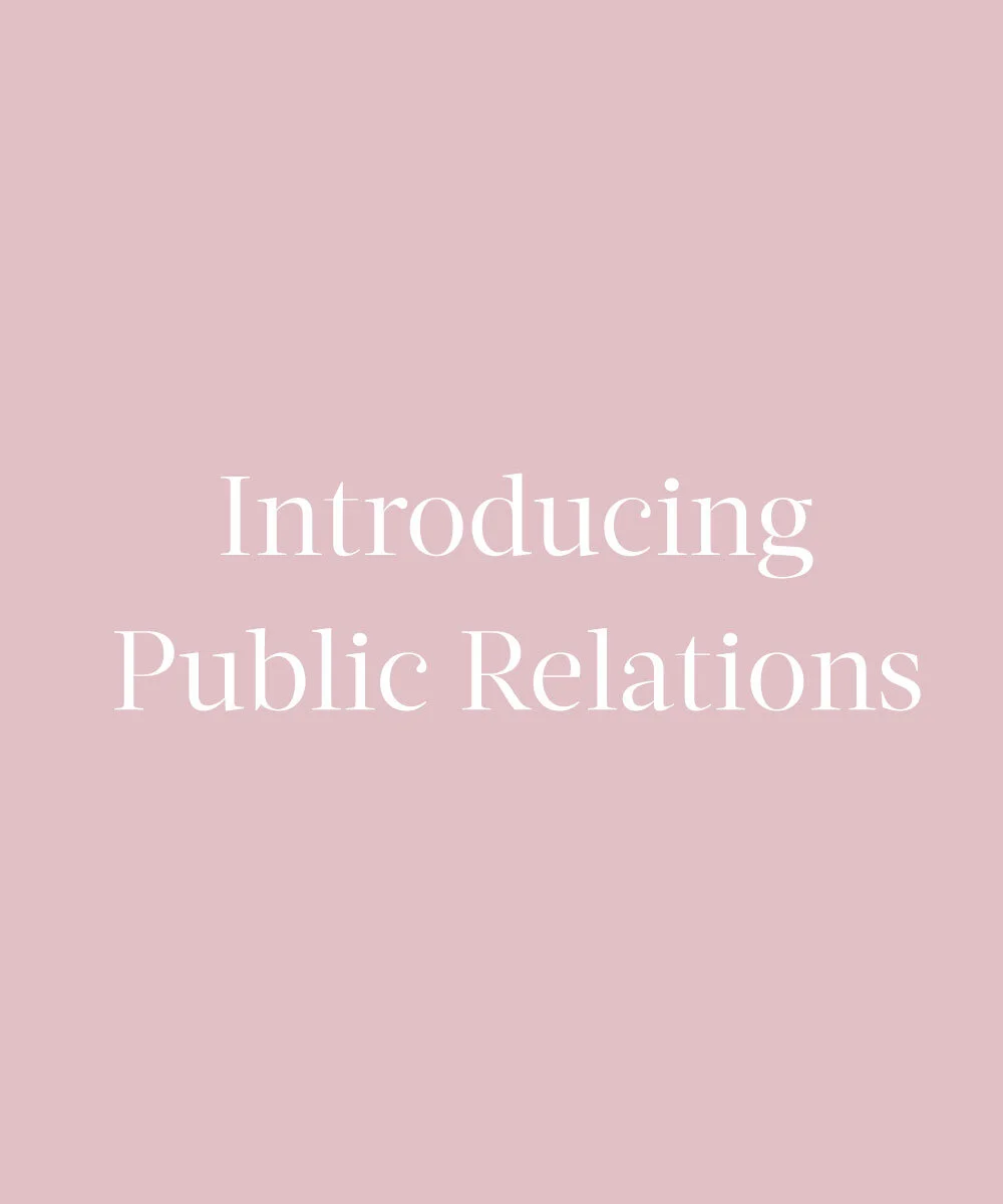 Introducing Public Relations at NIXcreative
