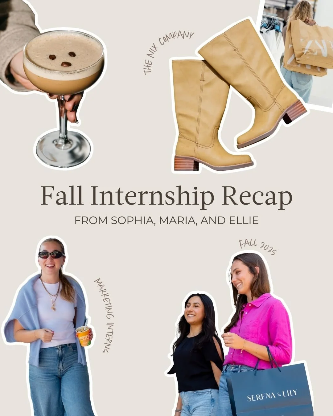 Our fall interns, Ellie, Maria, and Sophia, have spent the past few months learning the ins and outs of agency life, supporting client projects, and growing in all the best ways! We&rsquo;re so grateful to have had them with us this fall, they absolu