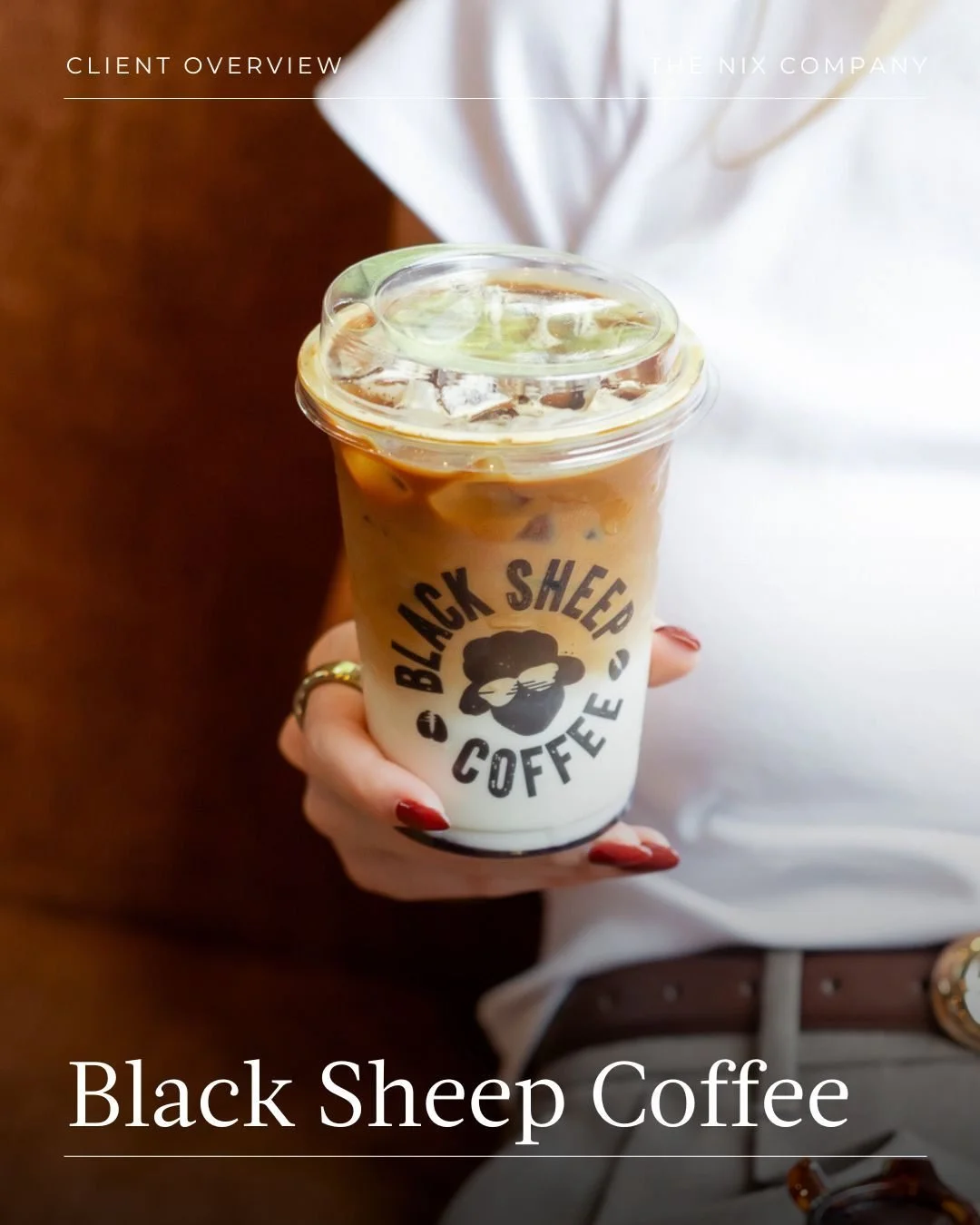 Since partnering with Black Sheep Coffee, we&rsquo;ve been focused on growing a U.S. social presence that feels bold, intentional, and on brand. Our wins so far include:

☕ Launching and establishing U.S. social channels
📍 Supporting multiple store 