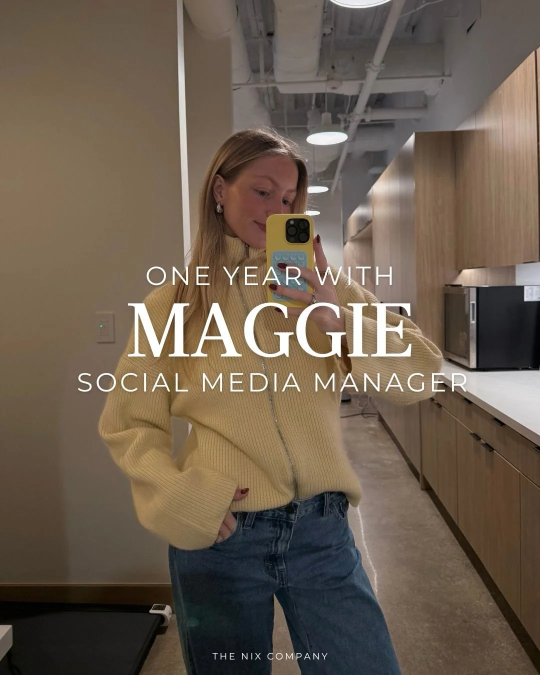 Today we&rsquo;re celebrating one year with our incredible Social Media Manager, Maggie! 🌟

Over the past year, Maggie has been our go-to-gal for creative direction, inspiration, and execution! She is never short of ideas and really knows how to mak