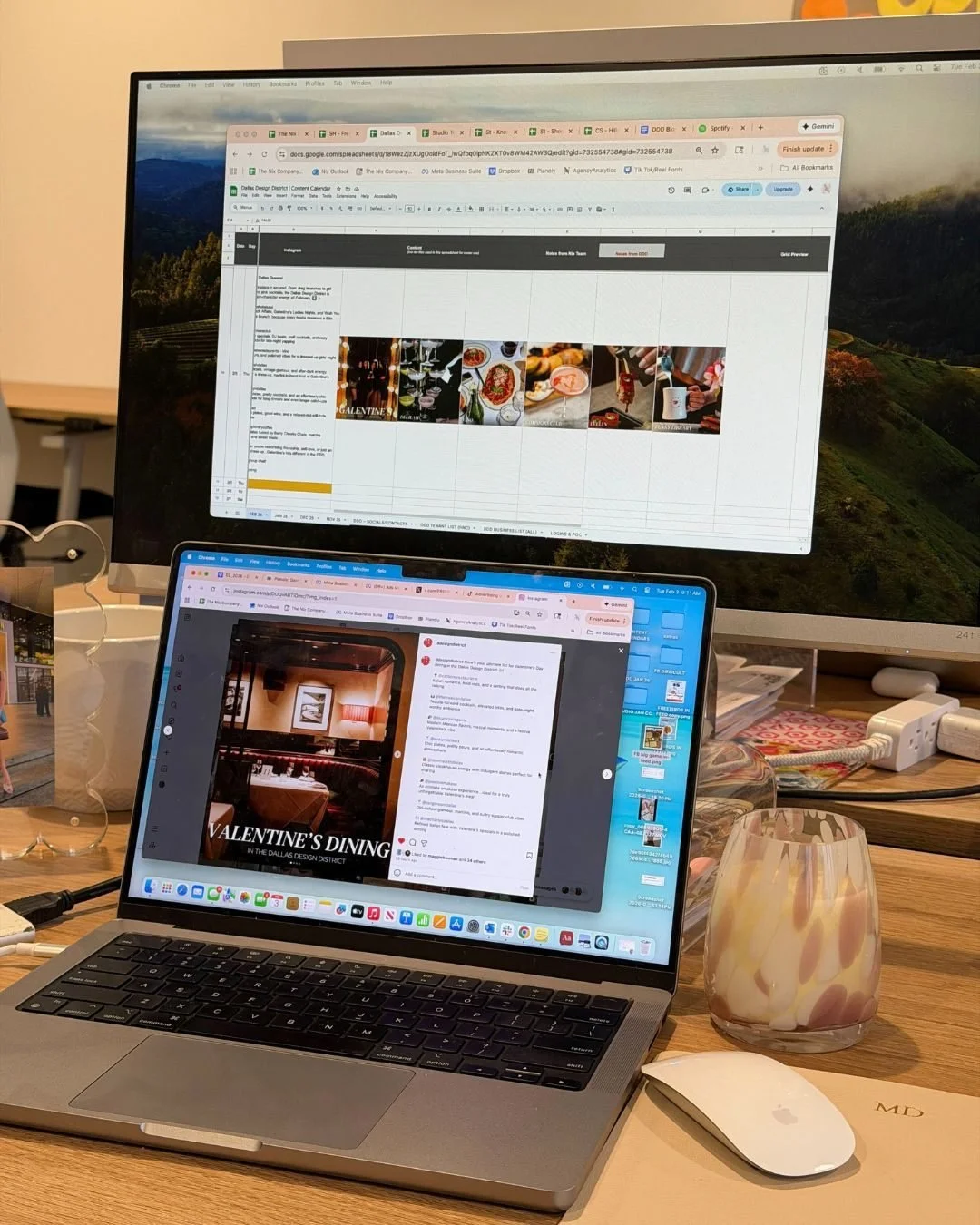 Nothing like having the team back in office after a snowed-in week! ❄️ 

Swipe to see what we are working on. ➡️