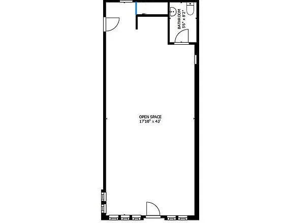 studio floorplan with walled water heater.jpg