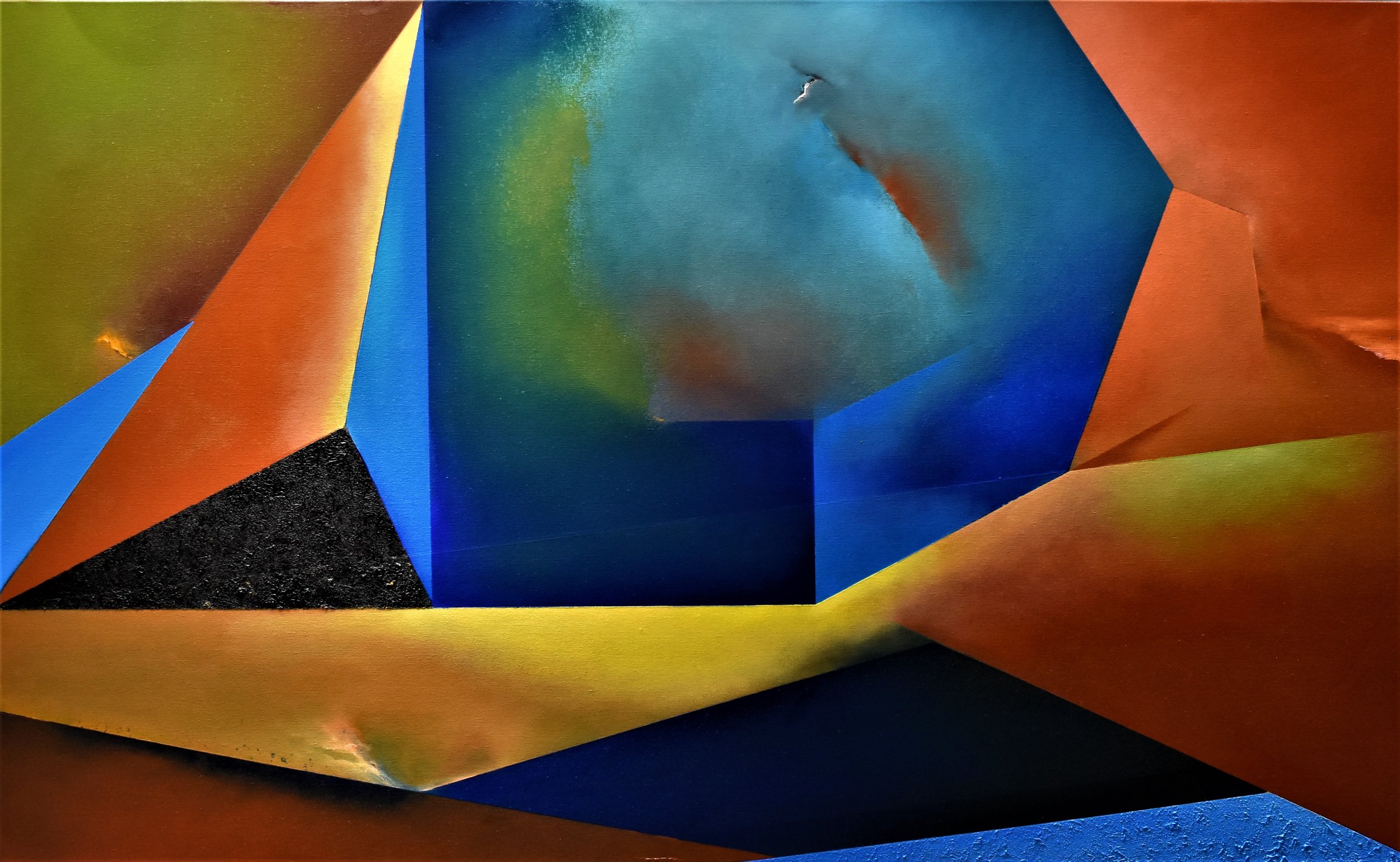 What Is Beyond (36 in. x 60 in.) $1875 Unframed