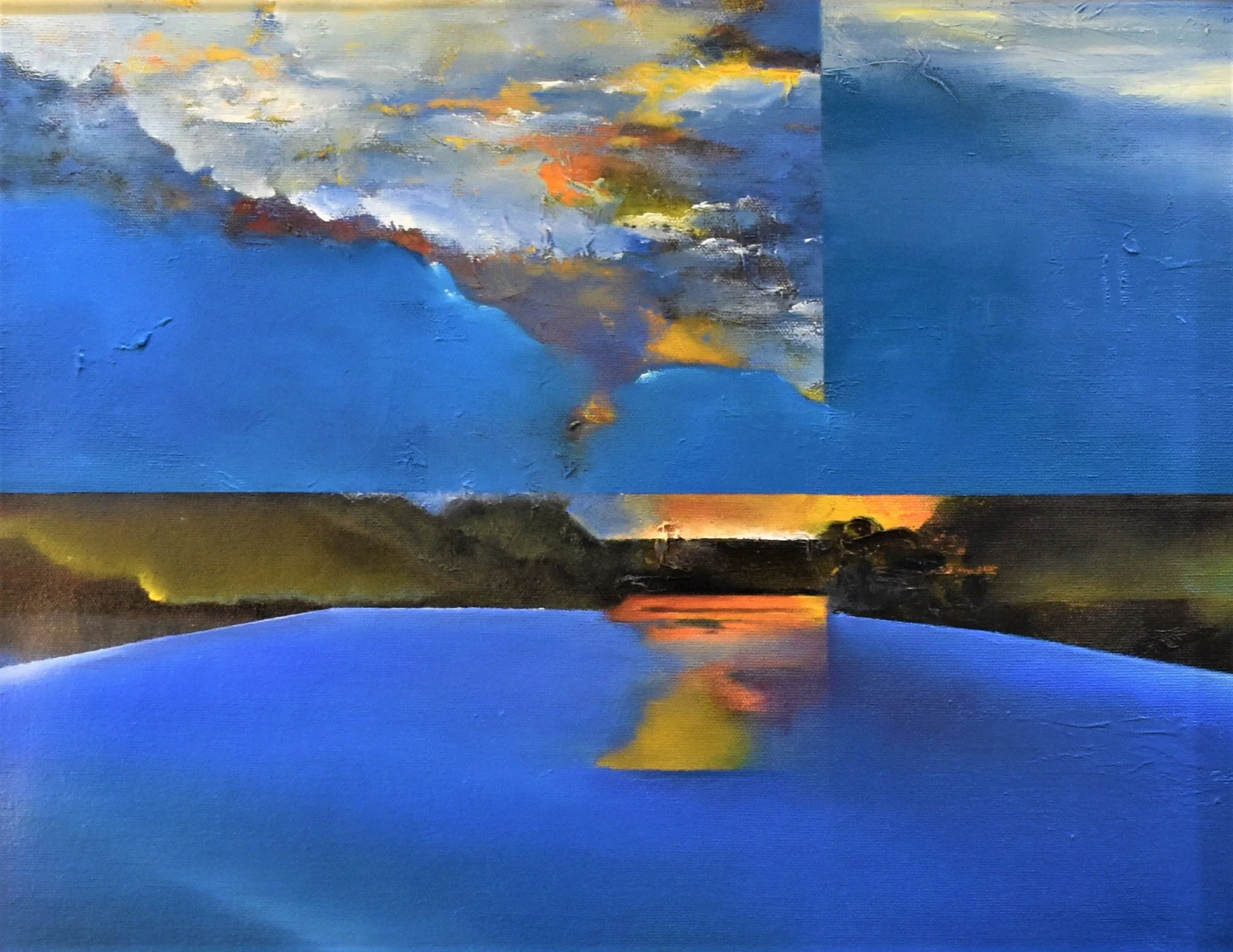 Other Side of the Sky  (11 in. x 14 in.)  $950 Framed