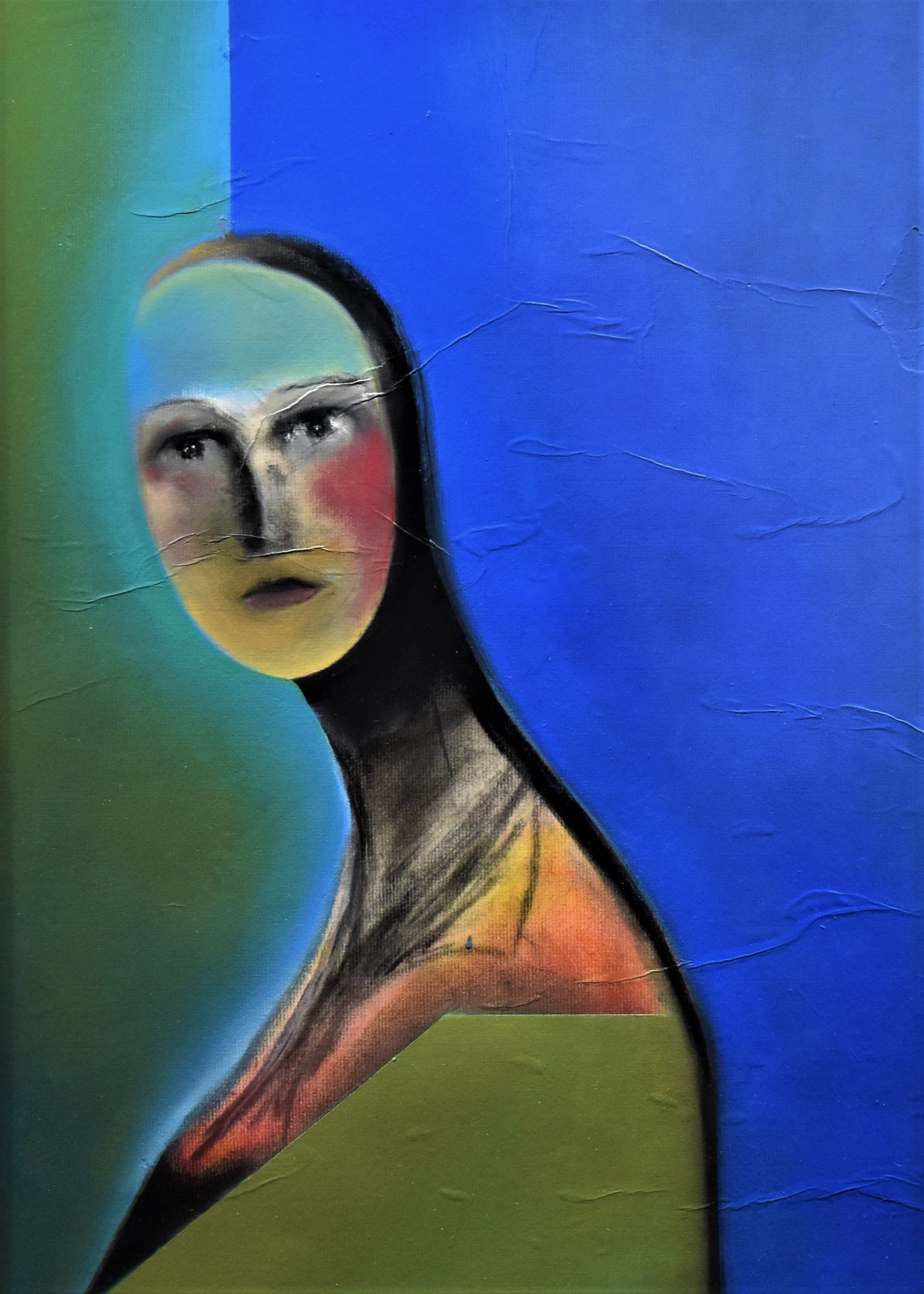 Mother Mary (18 in. x 22 in.) $1100 Framed