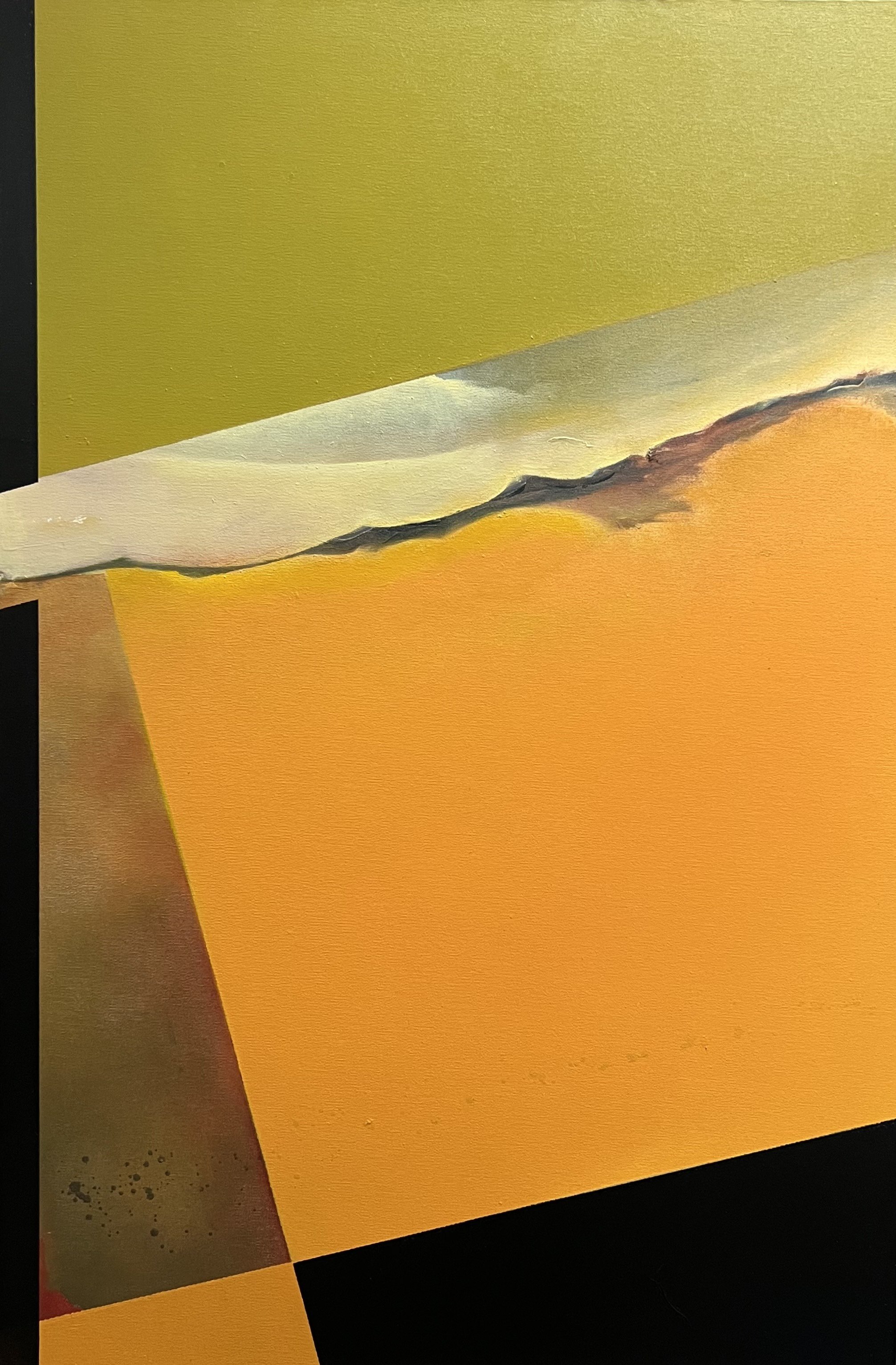 Eternity Torn (24 in. x 36 in.) $1100 Unframed