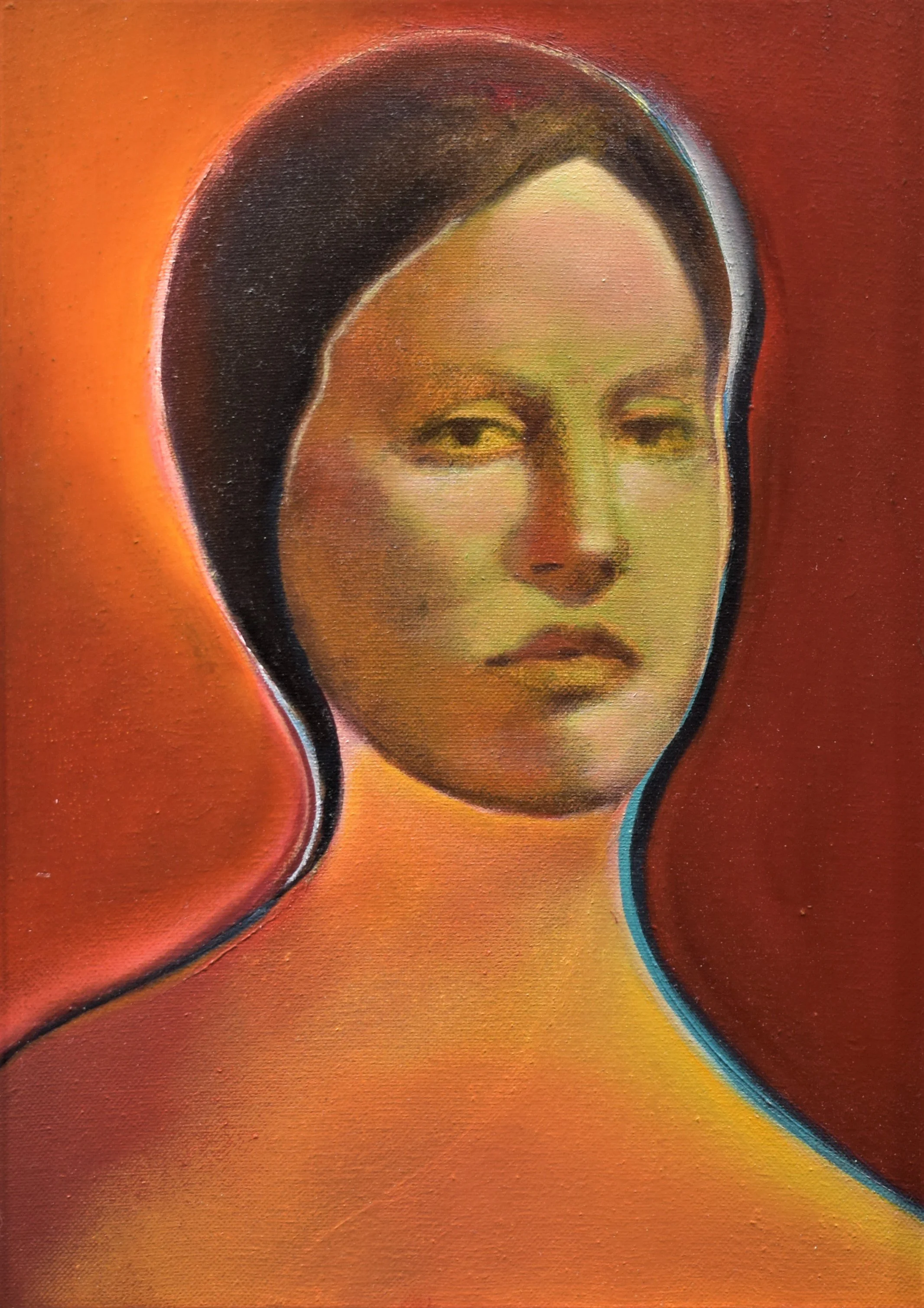 Mona Redux (12 in. x 16 in.) $1100 Framed