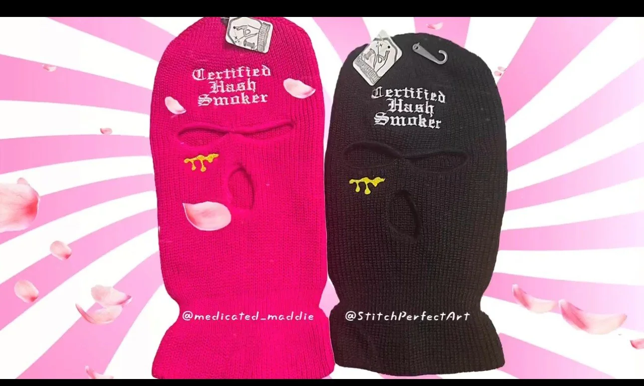 Certified Hash Smoker Ski Mask
