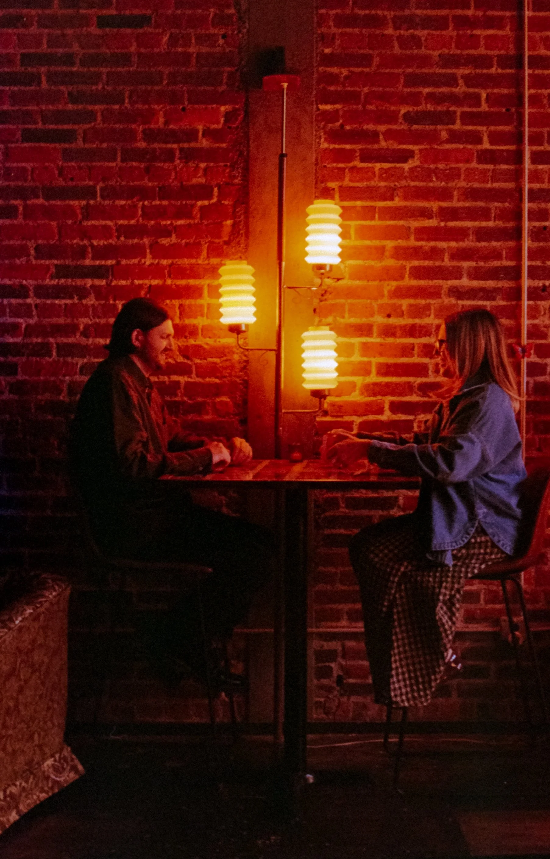 retro asheville north carolina engagement photography