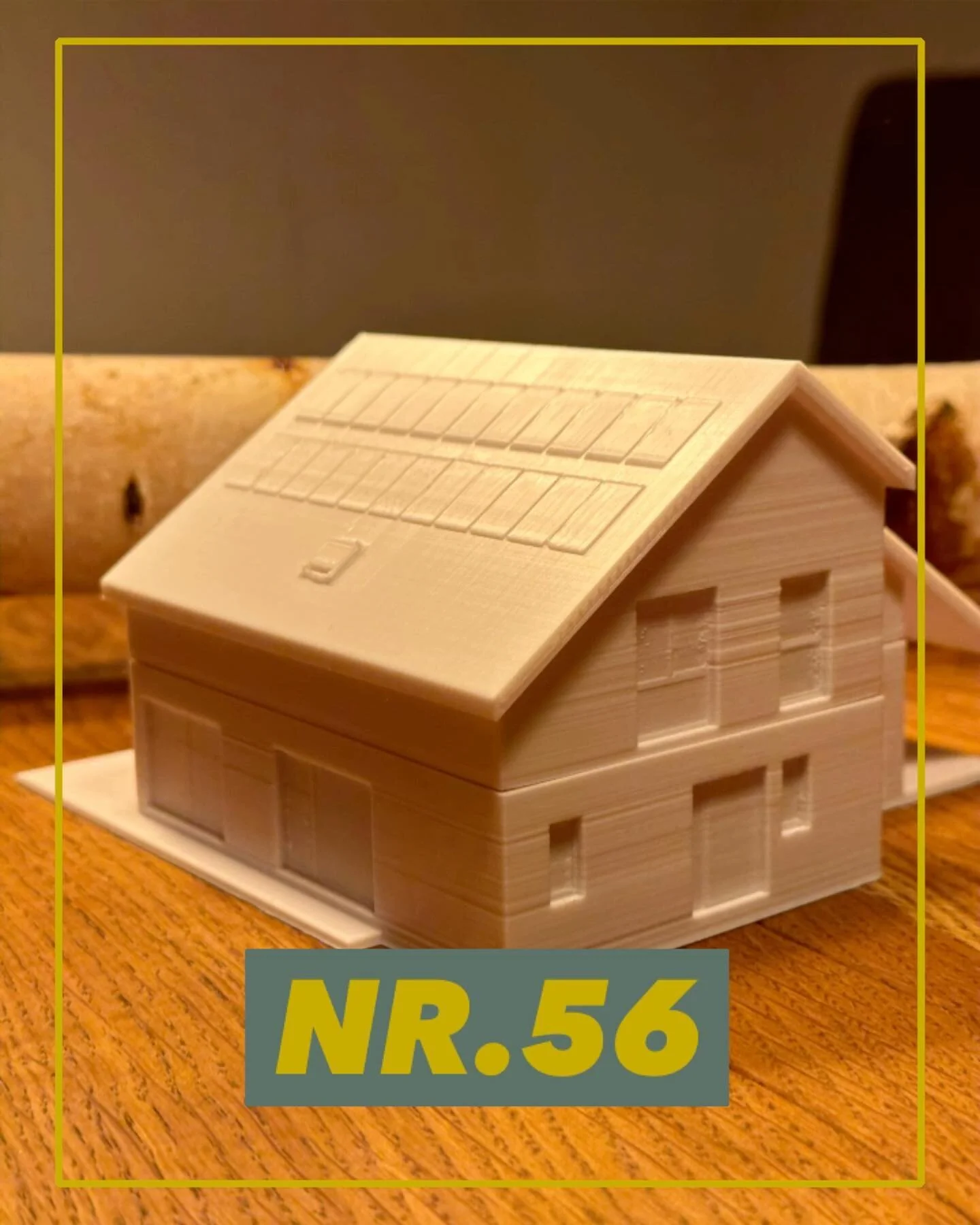 NR.56

#Hausbau #bauherr #bauherrin #bauantrag #hausbau2022 #hausbau2023 #drehenundwaenden #wirbaueneinhaus #eigenheim #neubau #architekturmodell