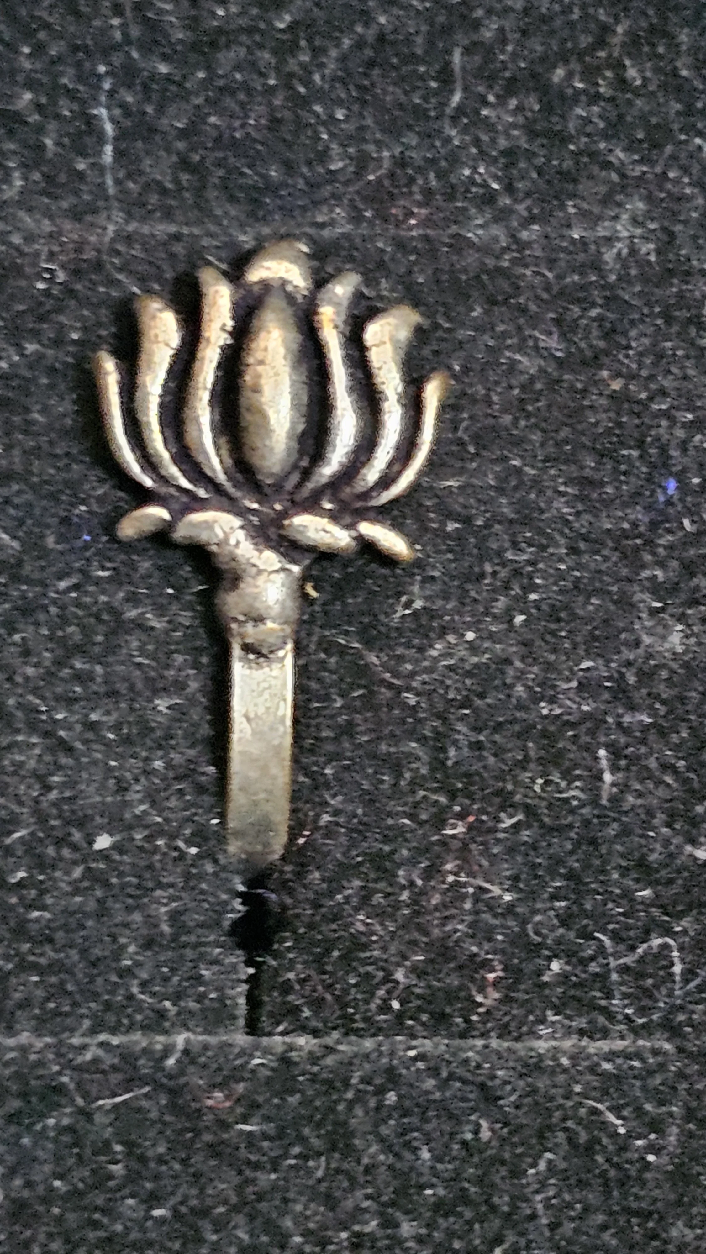 Nose Clip - Silver Lotus