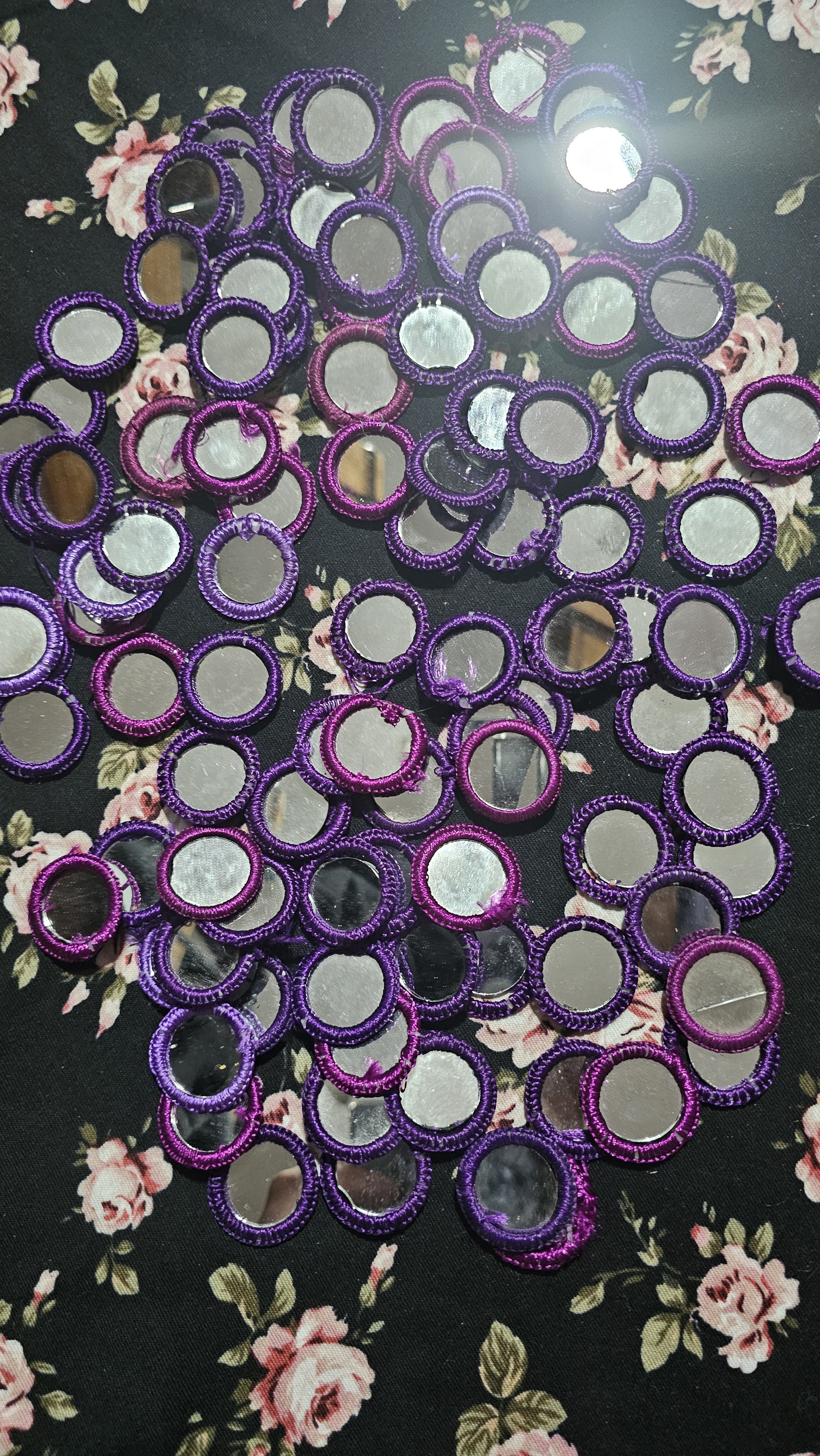 Mirror Purple (Imperfect) x100 peices