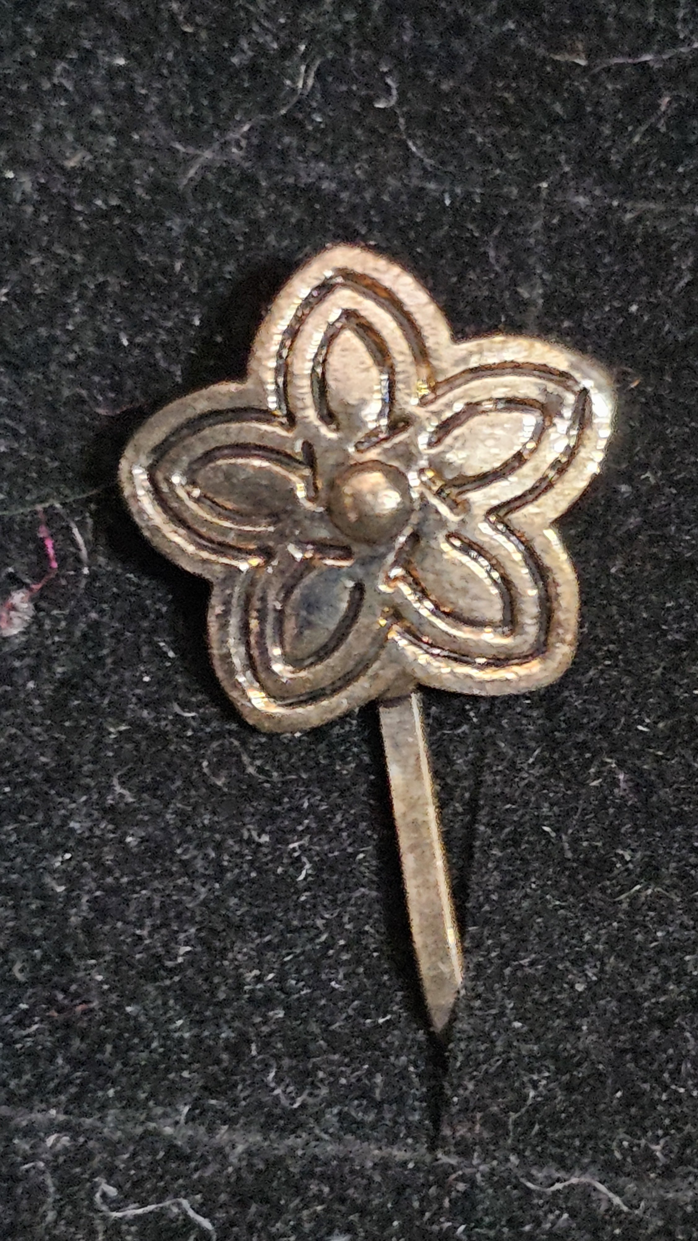 Nose Clip - Silver Flower 2