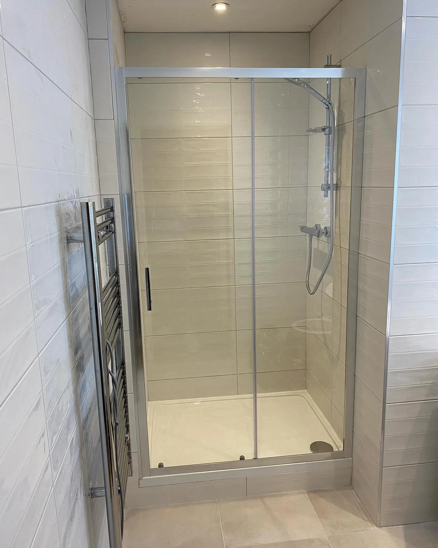 Swipe left to see the before photos. 
Another fantastic en-suite we completed in Cabinteely this week using sanitary ware from @sonasbathrooms.
@cj_residential