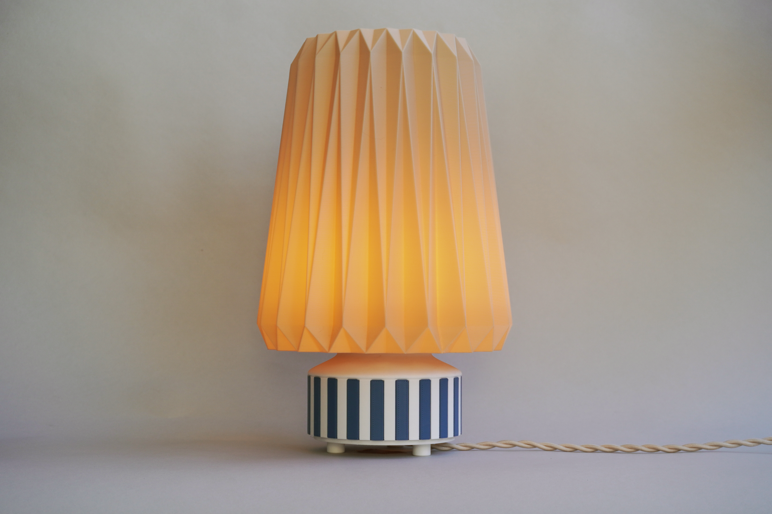 1. Ami Maxi- Beige shade and Blue striped base- $100 + S&H