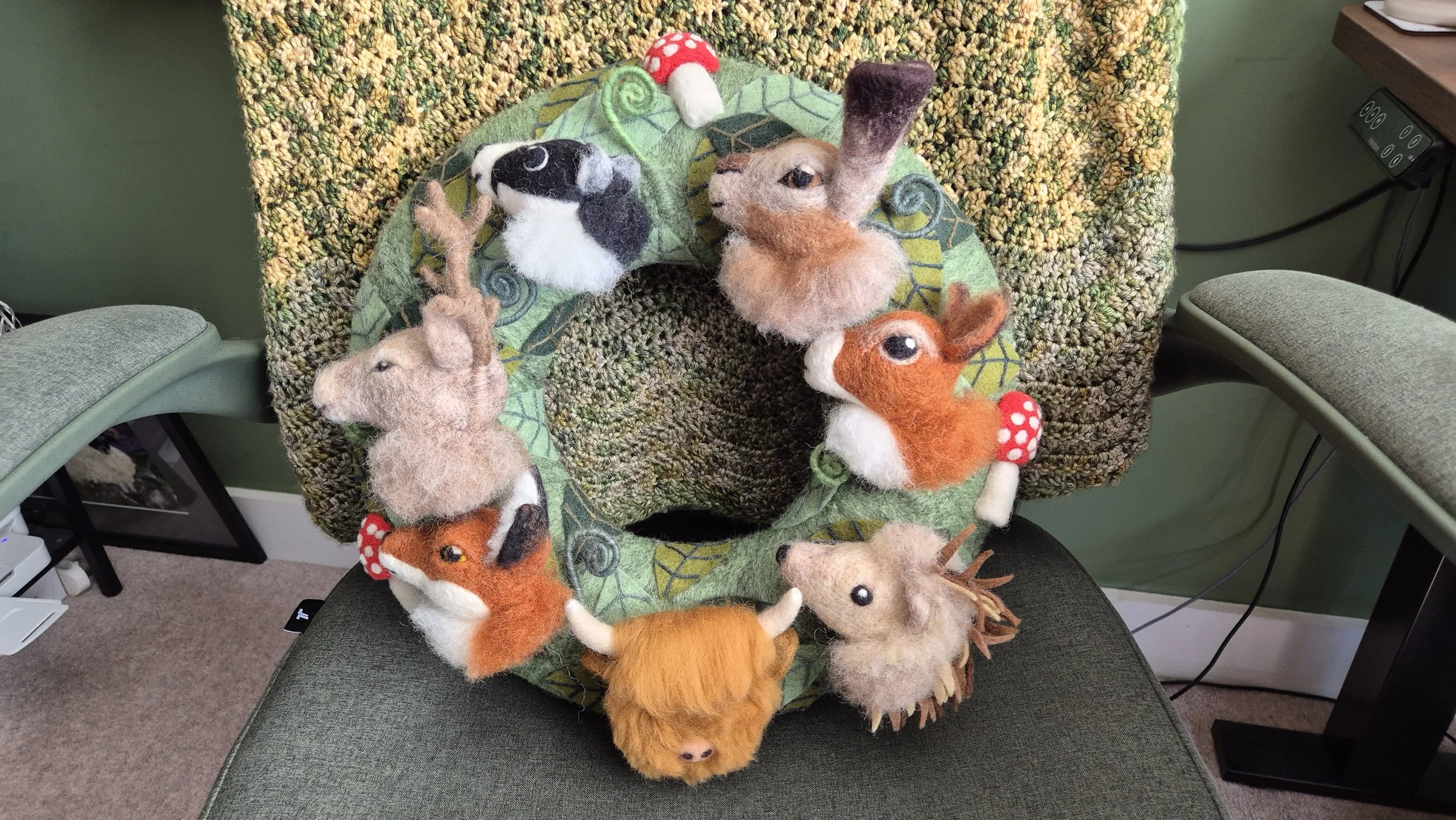 Large Woodland Wreath 2025