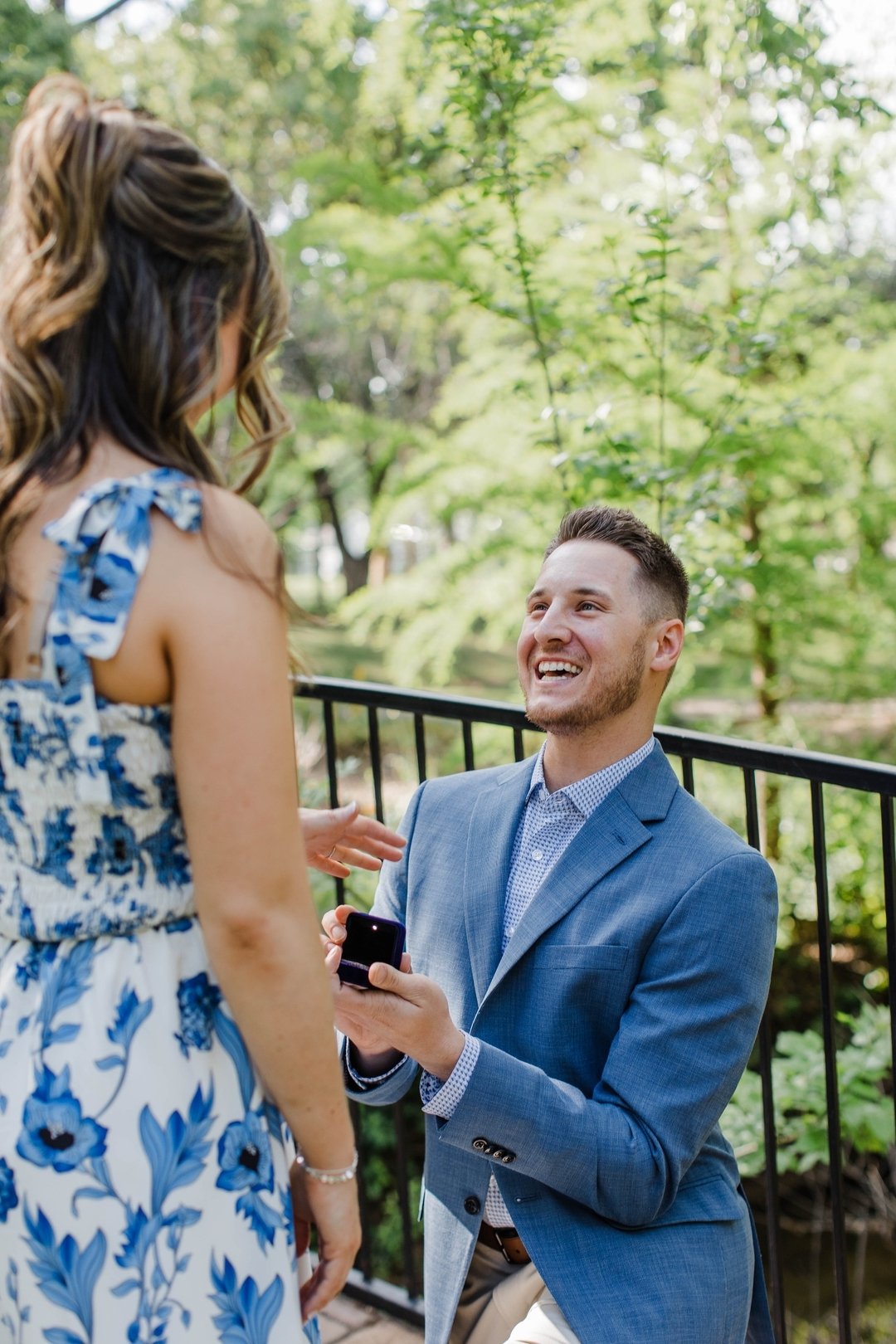 Swipe to see THE happiest proposal possibly ever.

It's always such an honor to photograph friends, especially in these big beautiful moments. 
And for some reason, no matter how many proposals I capture, I still get goosebumps and those cheek cramps