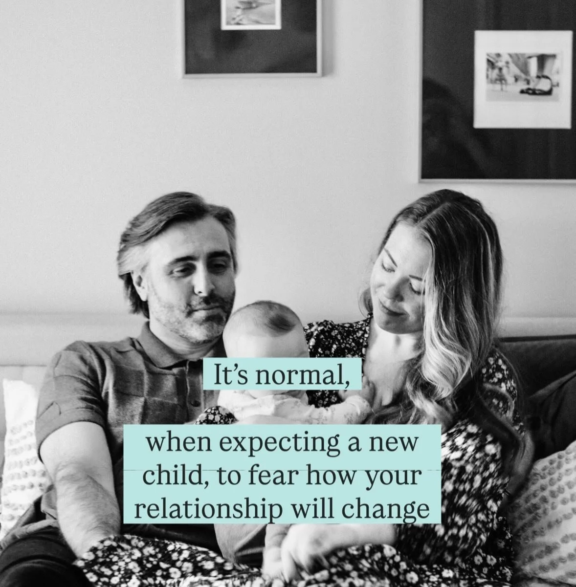 Parenthood represents a major upheaval in our relationship &mdash; we are called to reorganize time, energy, priorities. And what a special time it is!

Yet while a certain degree of acceptance is necessary in this stage, if we are not intentional ab
