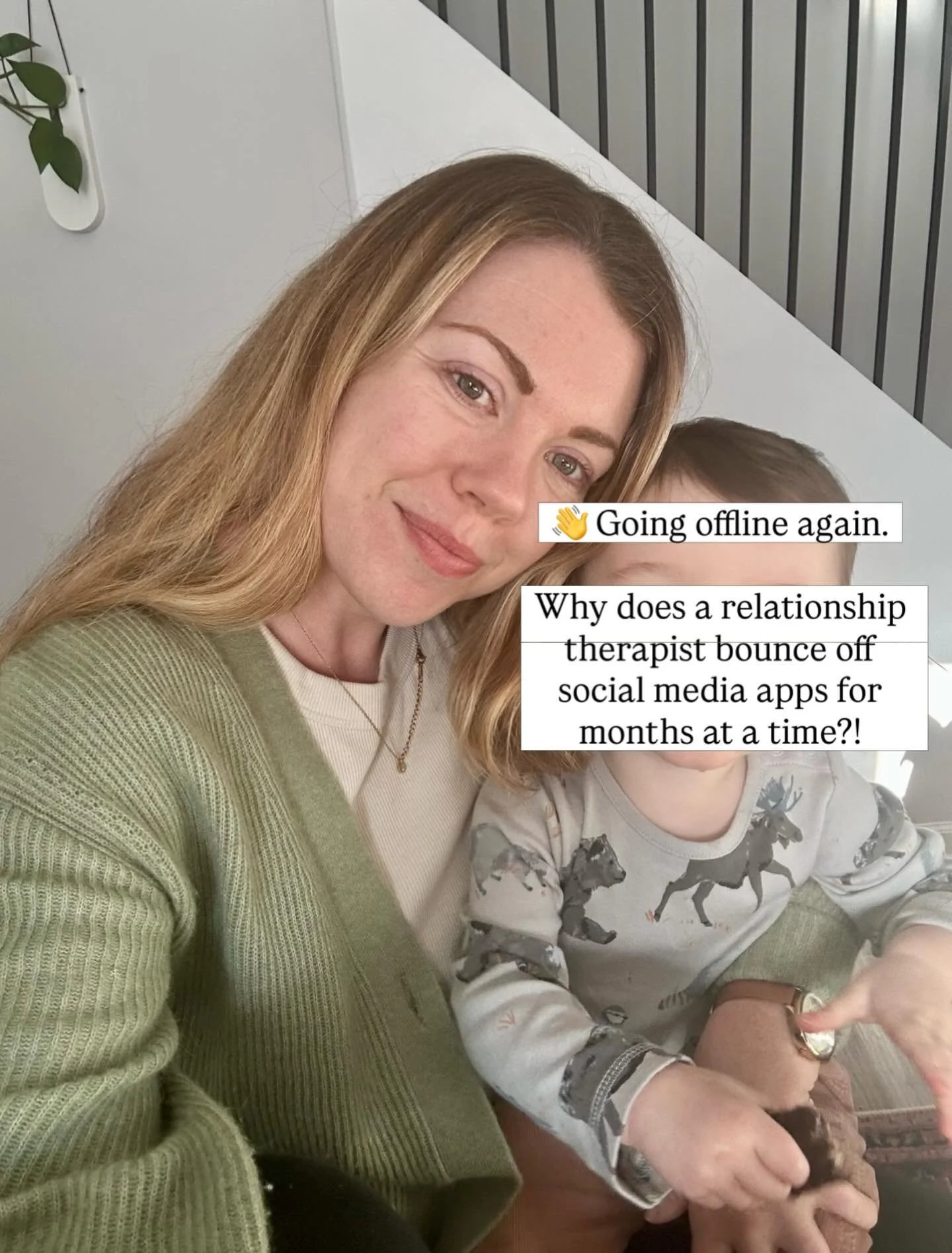 Why does a relationship therapist bounce off social media apps for months at a time?! 

Well, as I told my husband this morning &mdash; the other day when I had some precious spare time to meditate, my mind felt like a spinning top. Cluttered. Distra