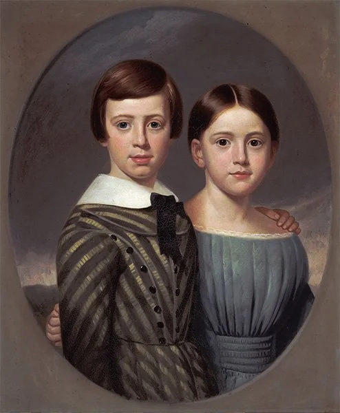 John Oscar Kent and His Sister, Sarah Eliza Kent