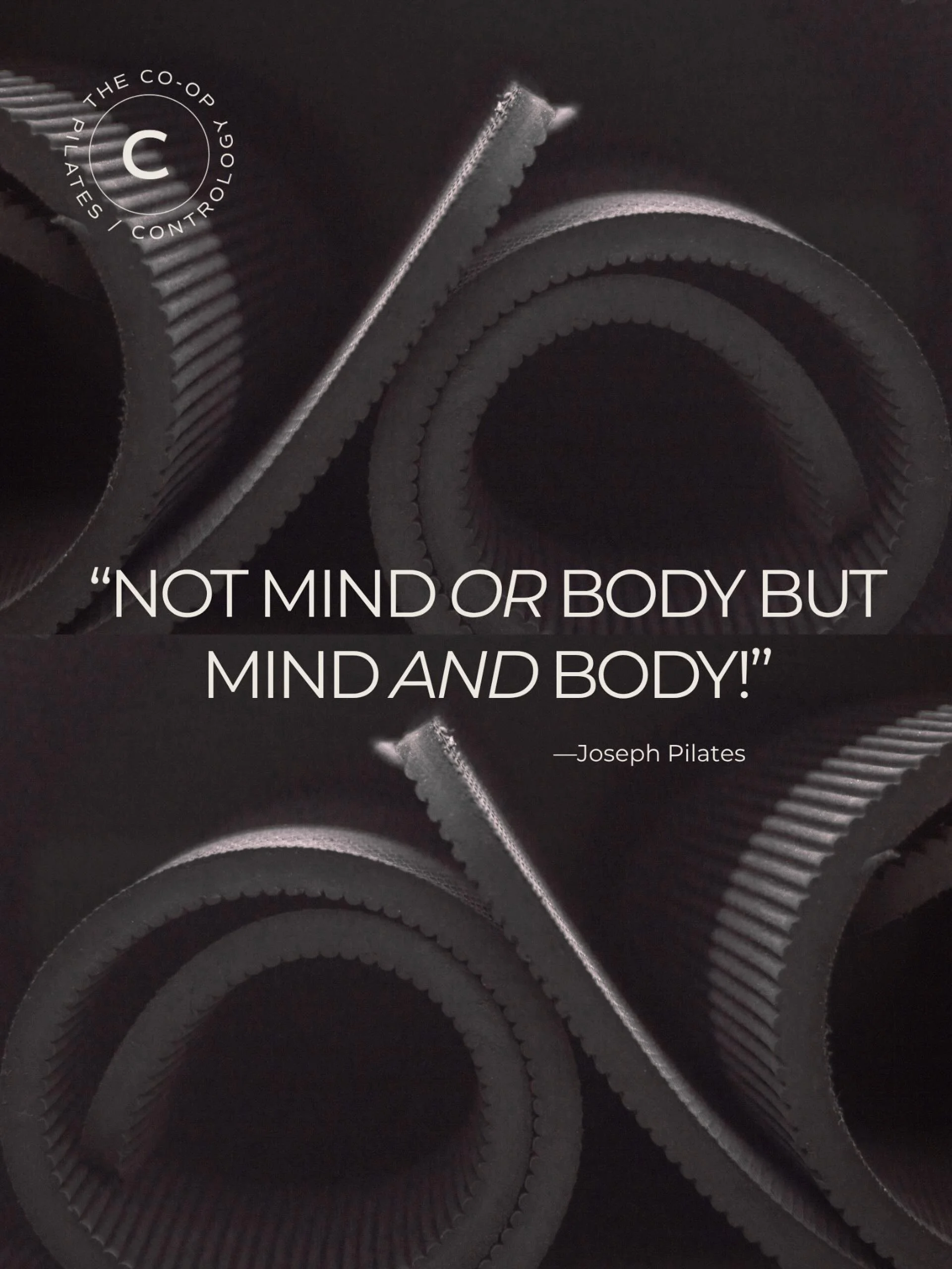 Mr. Joseph Pilates a. was a real person b. published two books and c. invented dozens of pieces of apparatus to use inside of his system of exercise.  He referred to the &ldquo;Trinity of mind body and spirit&rdquo; often. 
⠀⠀⠀⠀⠀⠀⠀⠀⠀
While a lot of t