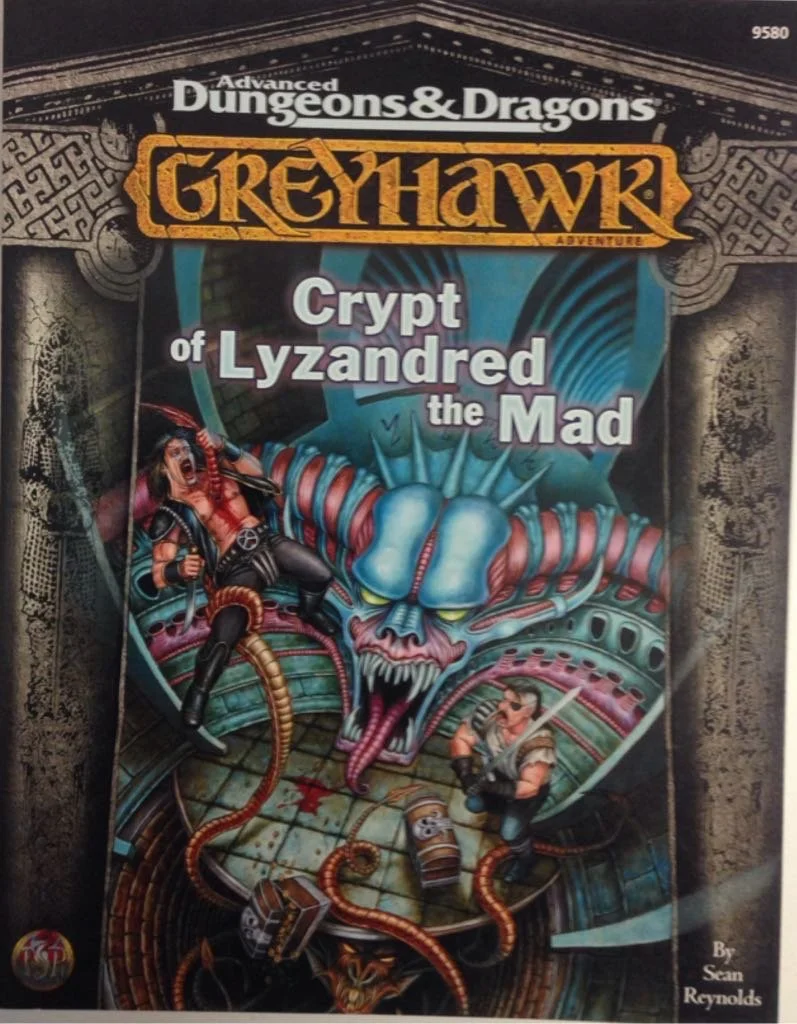 AD&D 2nd Ed: Greyhawk - Crypt of Lyzandred the Mad (9580)