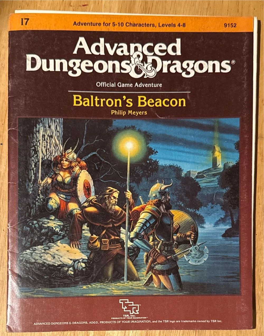 AD&D – I7 Baltron’s Beacon (Complete w/ Map)