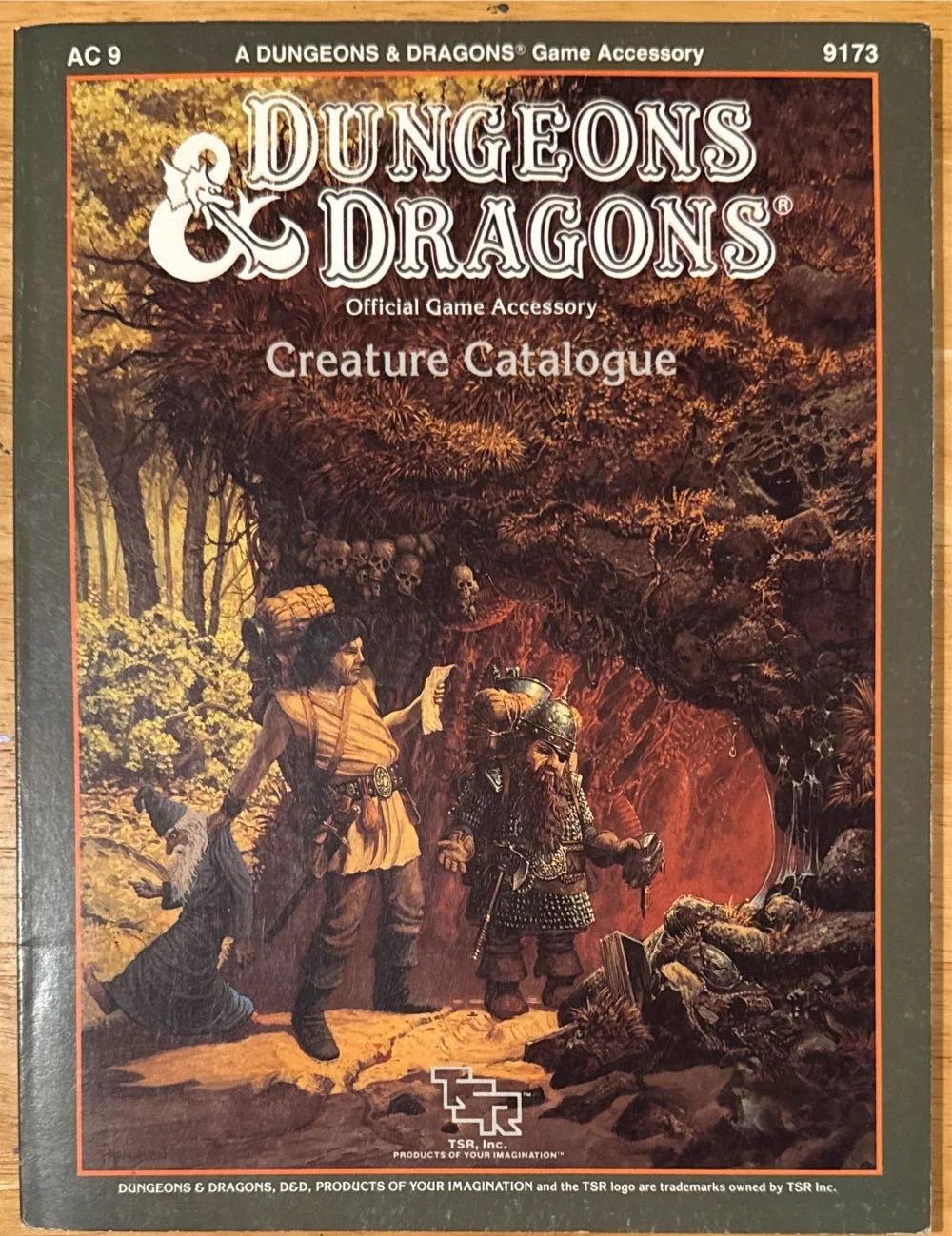 AC9 – Creature Catalogue (TSR, 1986)