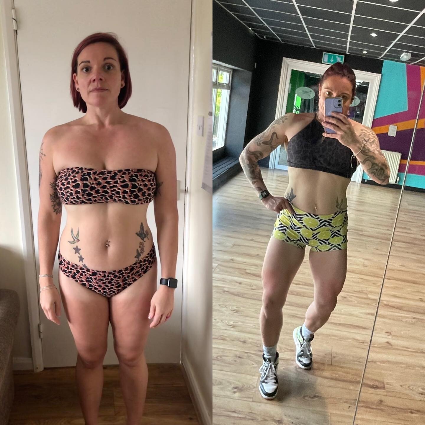 What&rsquo;s your goal weight? 🤔
-
I can honestly tell you if you&rsquo;d have told that version of me on the left that I could have the healthy strong &lsquo;toned&rsquo; body I have today but I&rsquo;d weigh MORE I&rsquo;m not sure I&rsquo;d have 