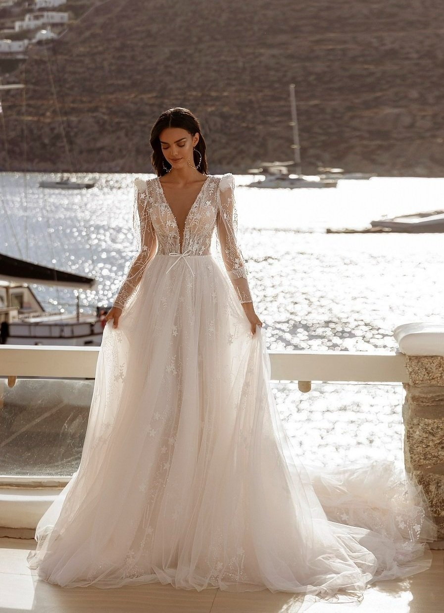 Grace Wedding Dress - Wedding Atelier NYC Anna Meier - New York City Bridal  Boutique