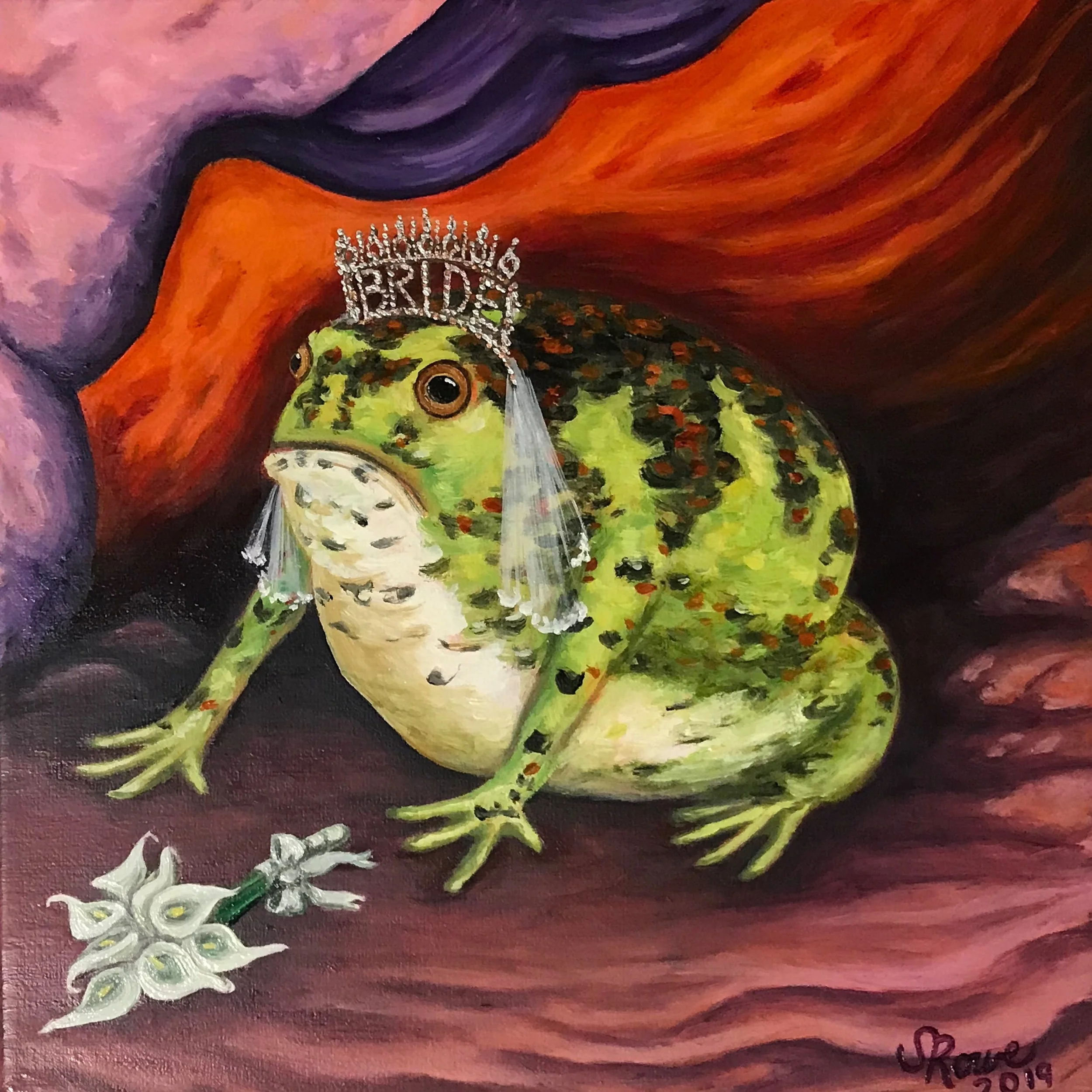 "My Special Day" | Oil on canvas | 2019