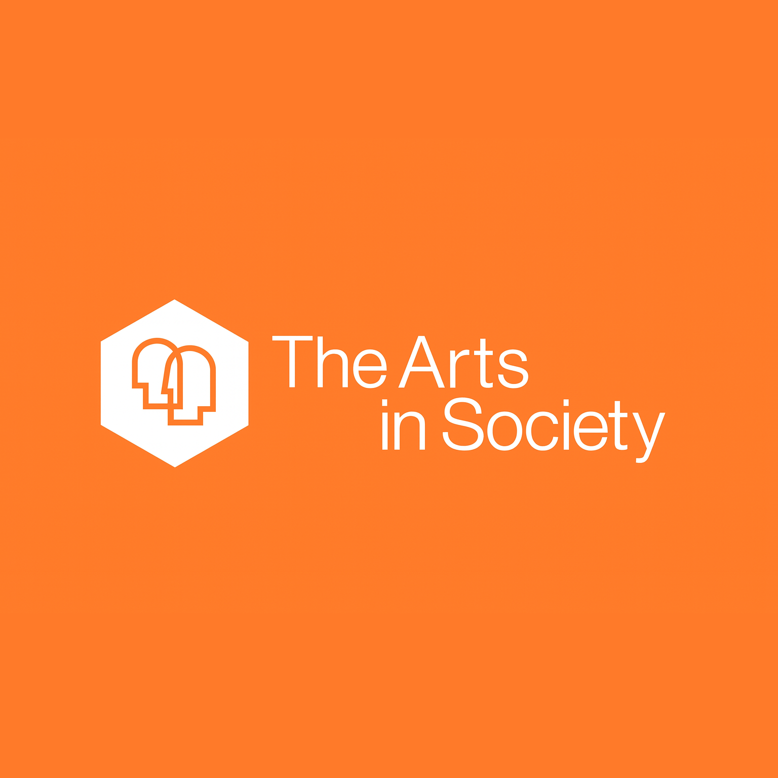 Logo for the academic group, The Arts in Society