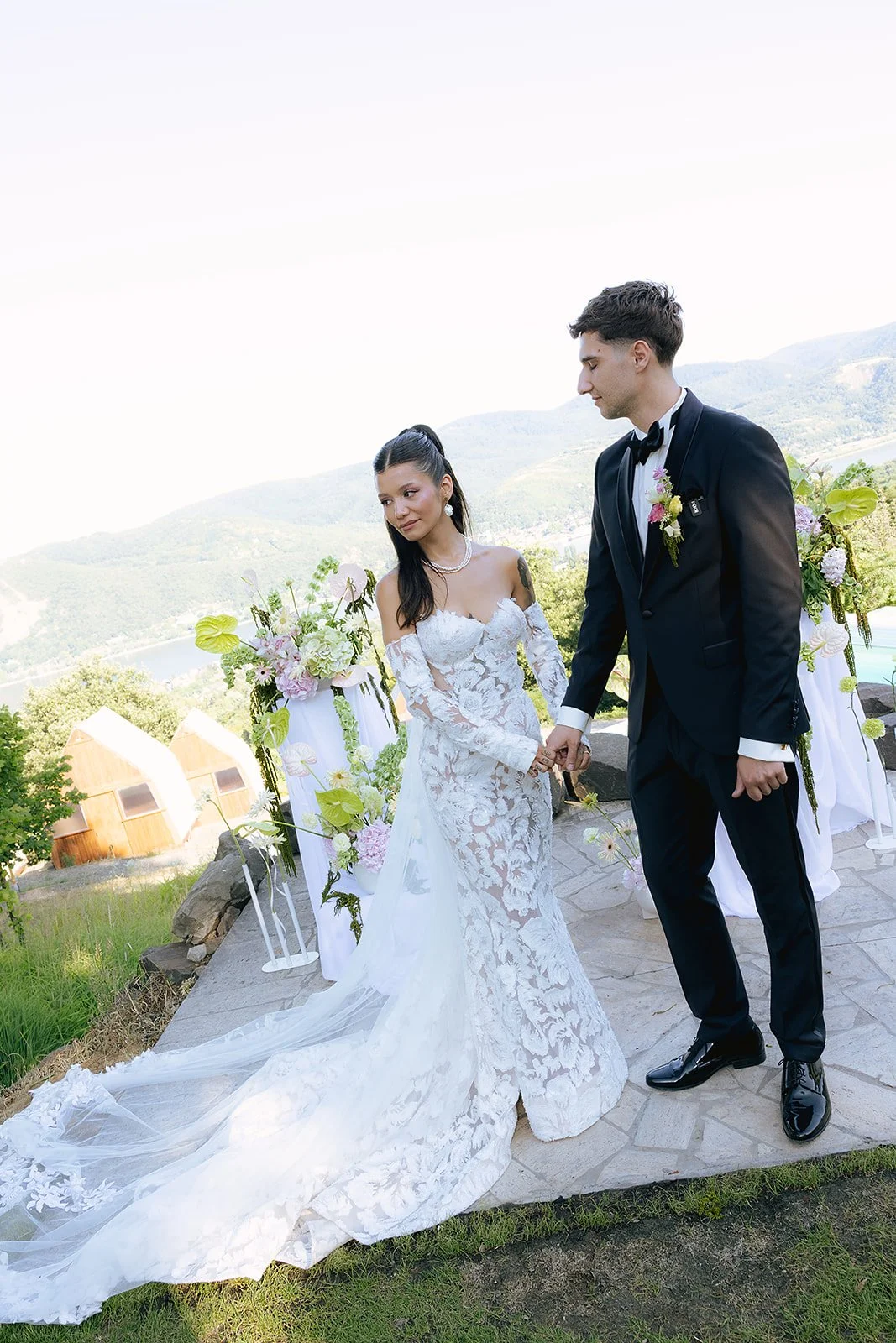 modern posztamens ceremónia dekor MONA Design