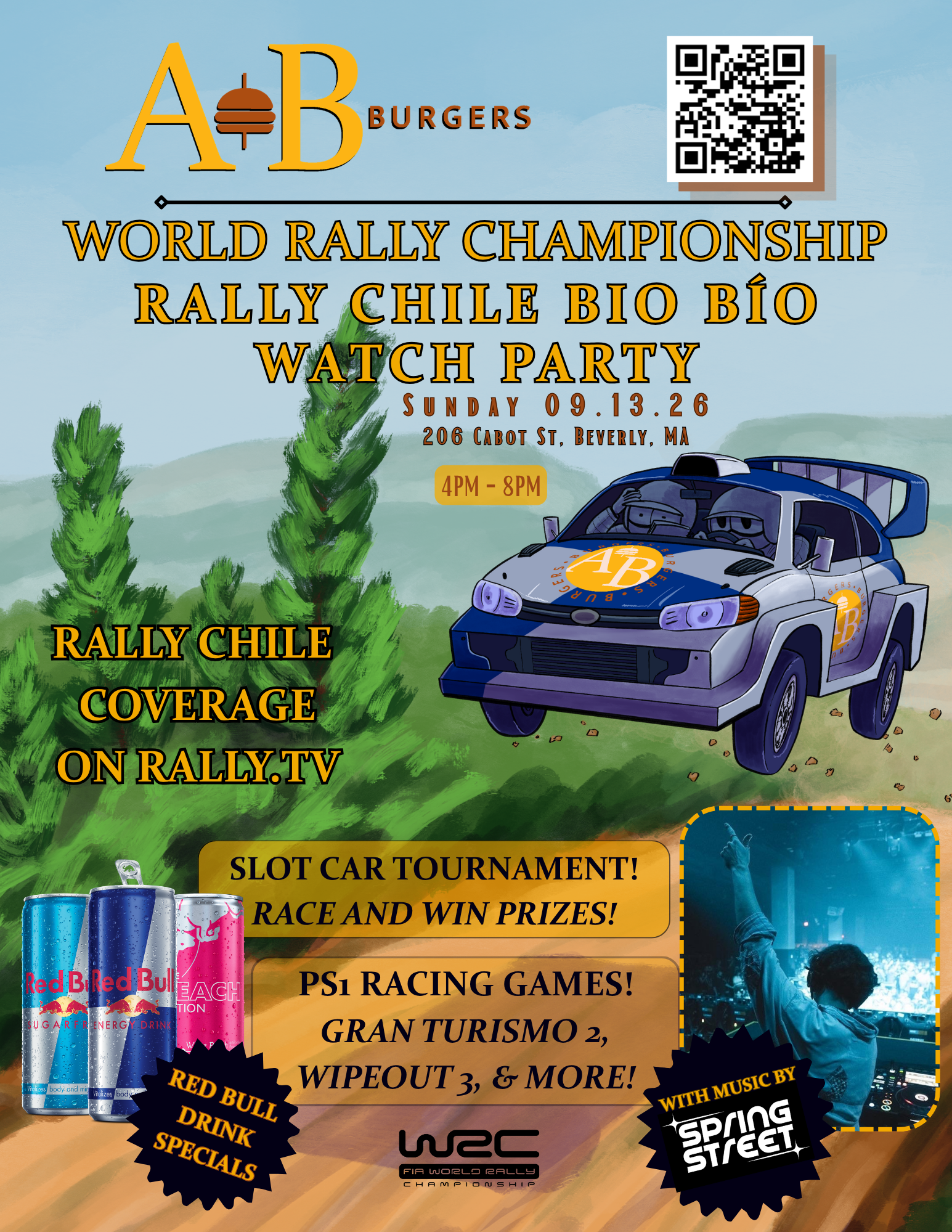 WRC Rally Chile Bio Bío Watch Party