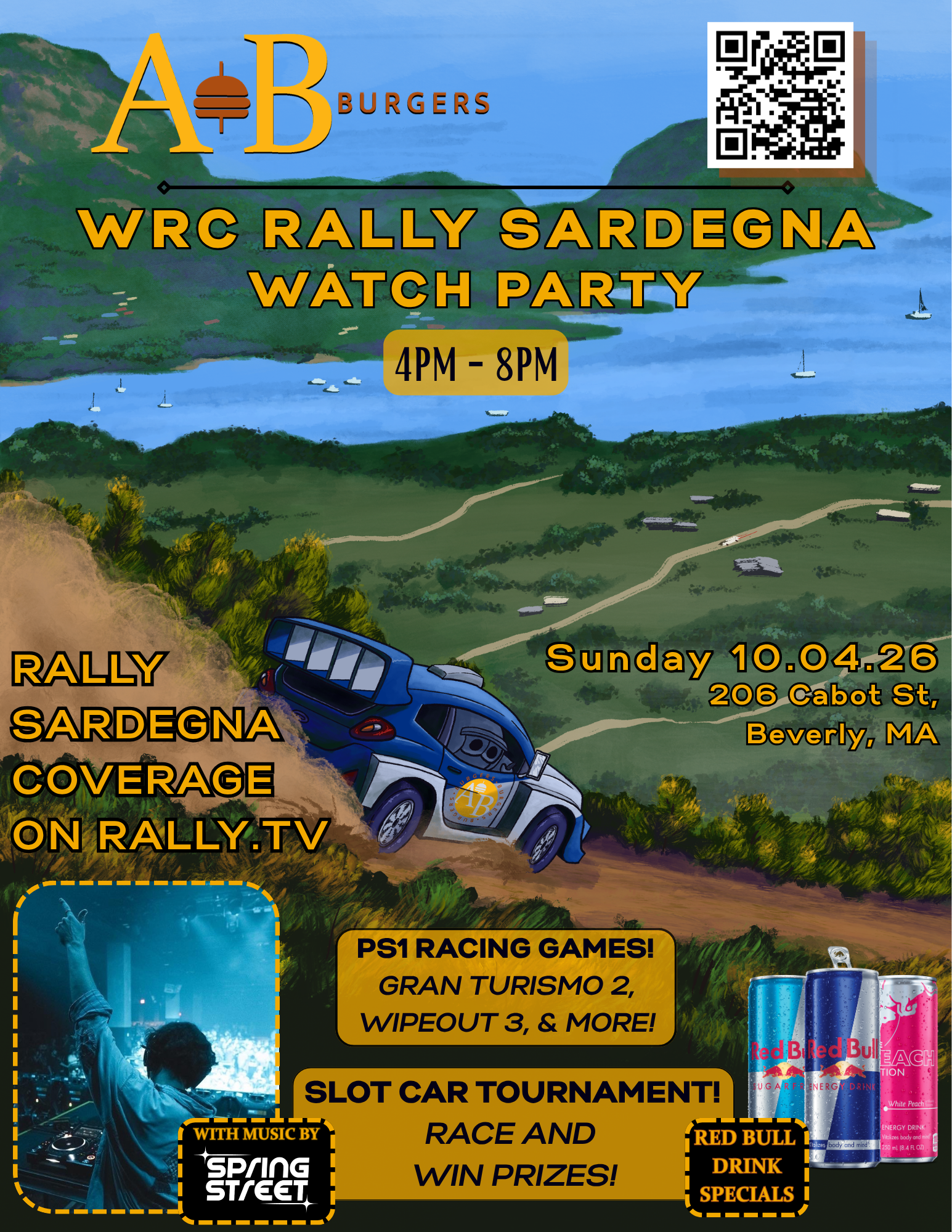 WRC Rally Sardegna Watch Party