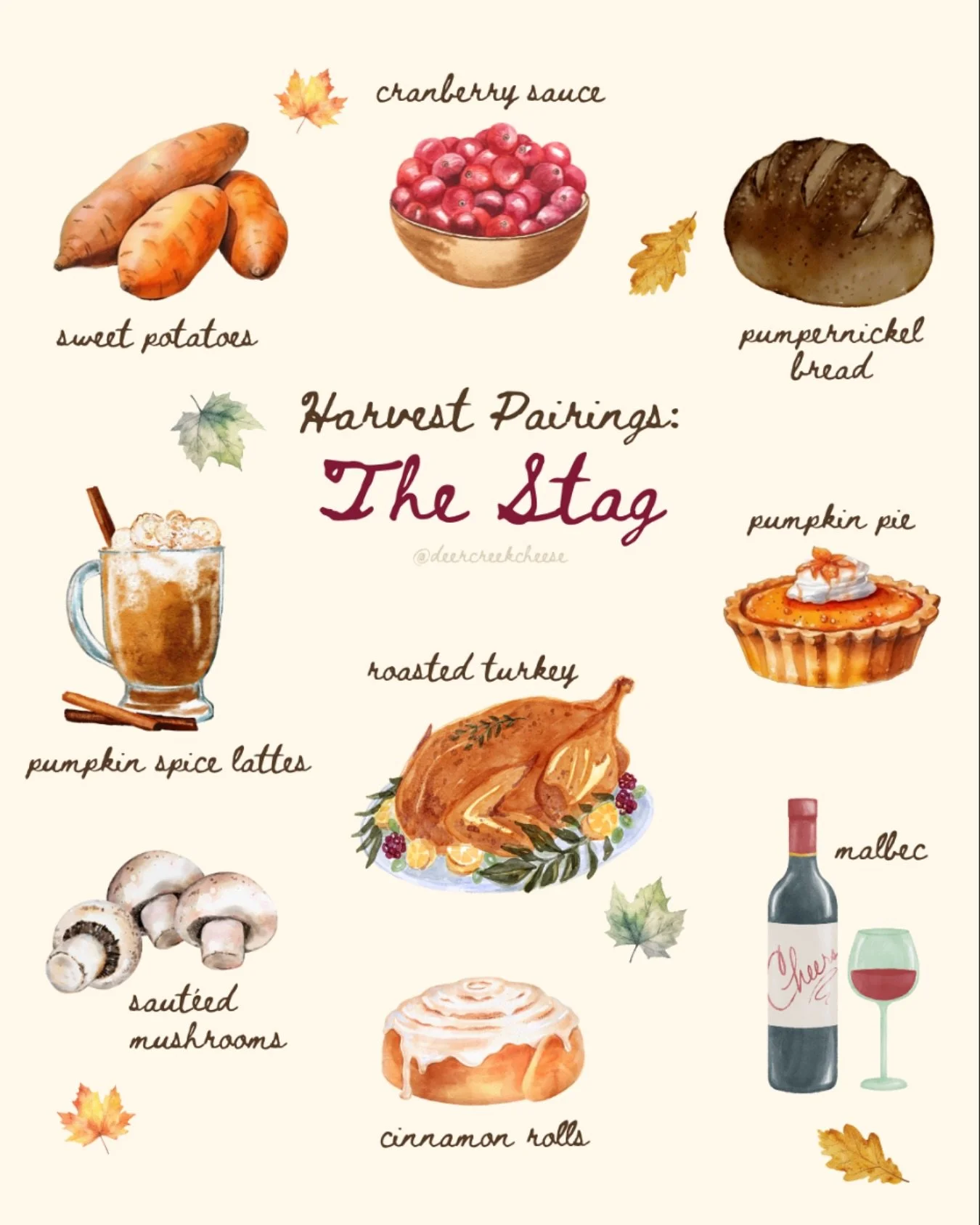 Thanksgiving is just two weeks away! 🦃🧡 If you&rsquo;re anything like us, cheese qualifies as one of the sides. We think the bold and nutty notes of The Stag are perfect for this season&rsquo;s fare, so here&rsquo;s what we&rsquo;ll be reaching for