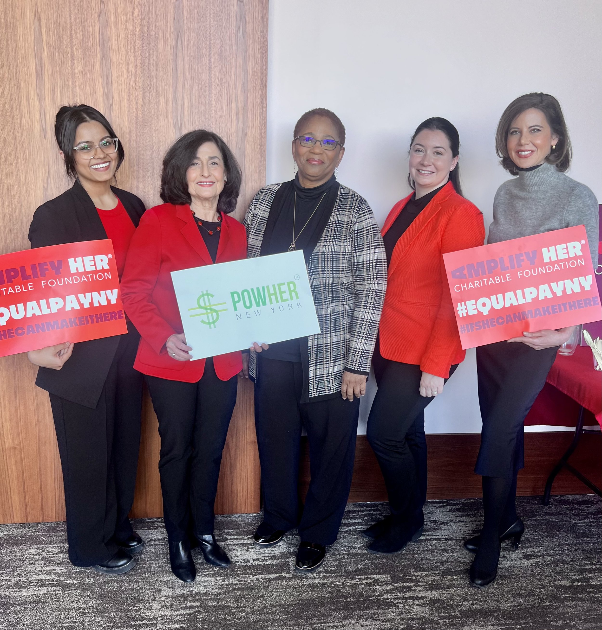 PowHer NY - Equal Pay Day at Amplify Her Foundation