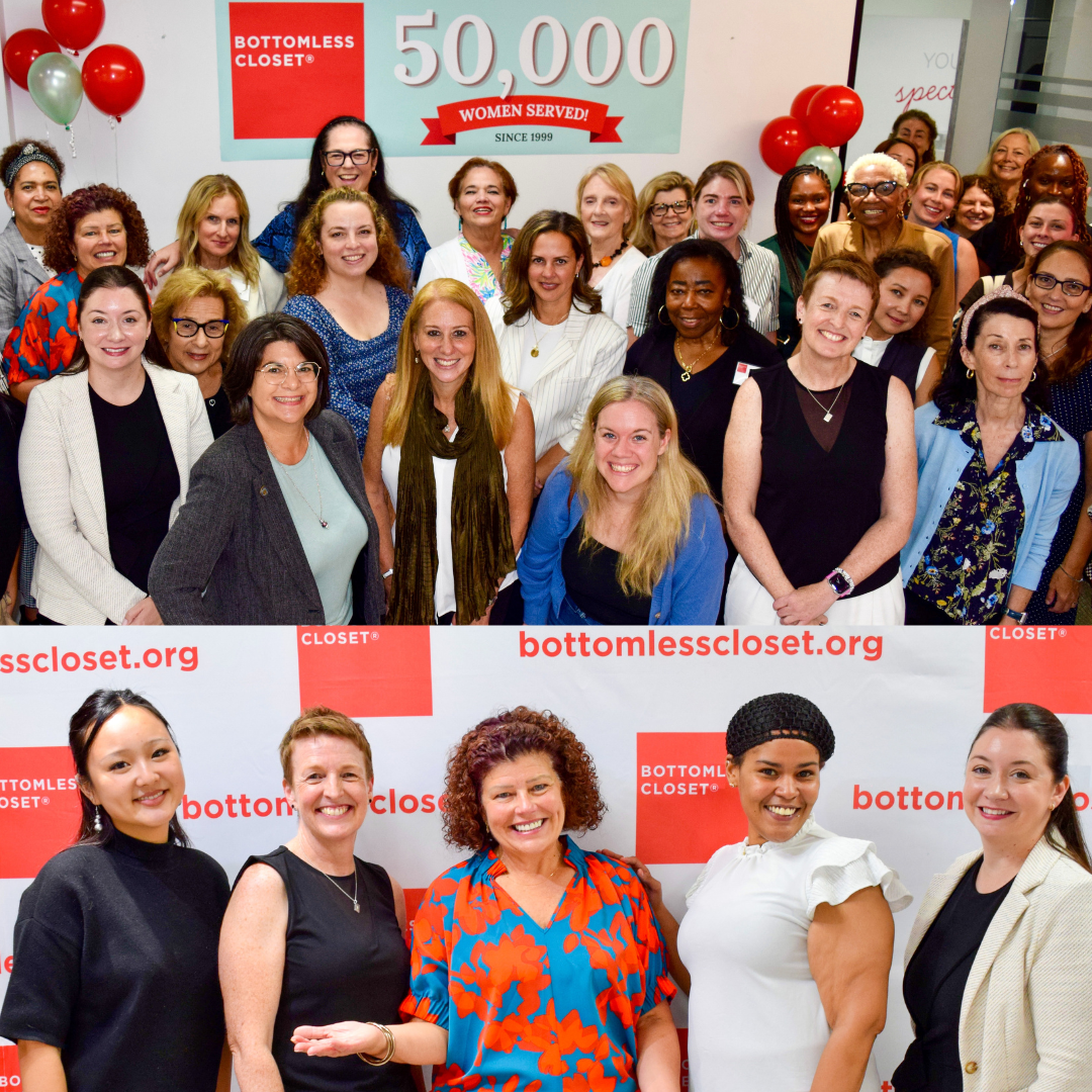 Bottomless Closet: Celebration of 50K Clients at Bottomless Closet
